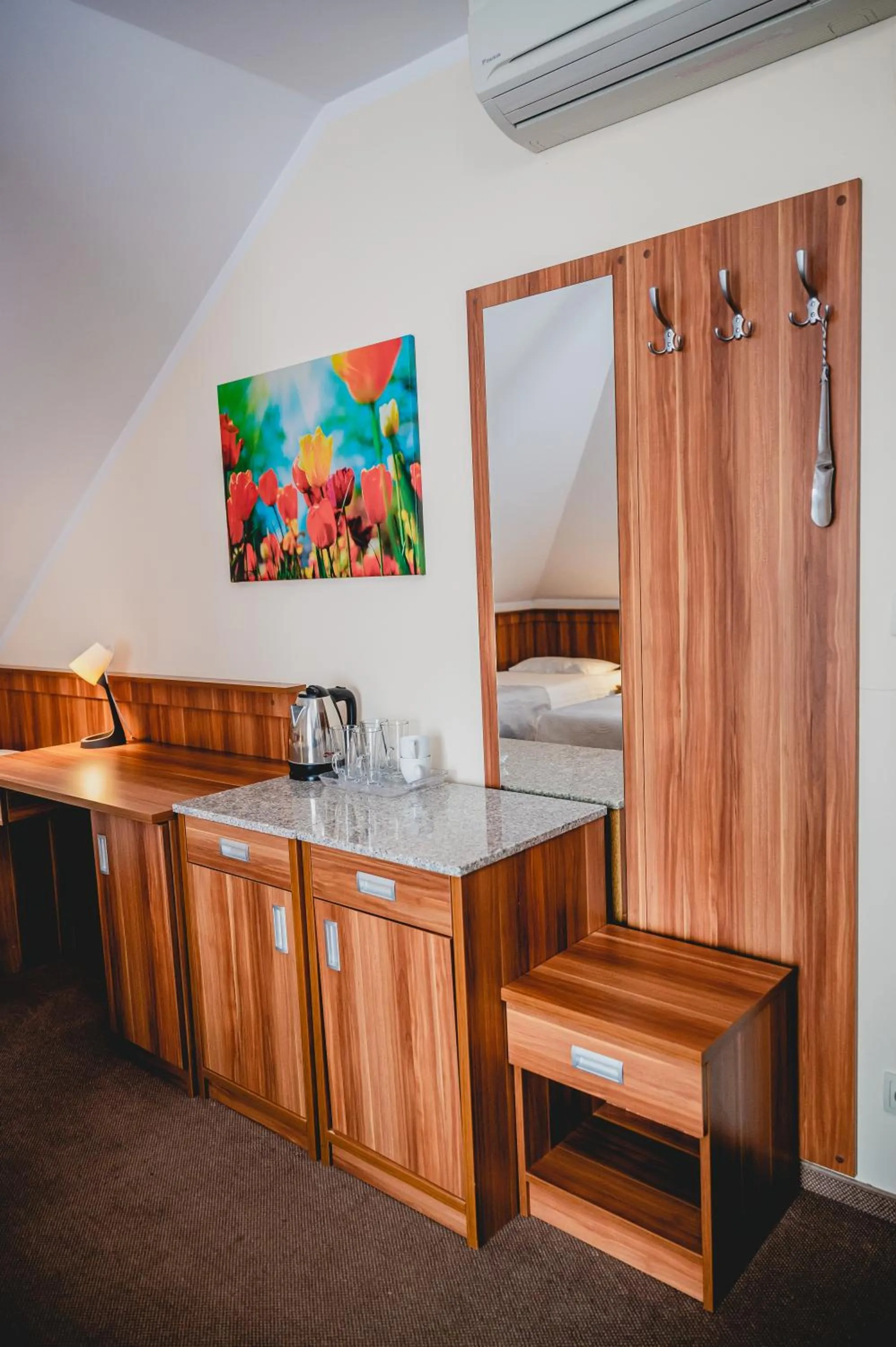 Kitchen or kitchenette in Hotel nad morzem- Art-Pension
