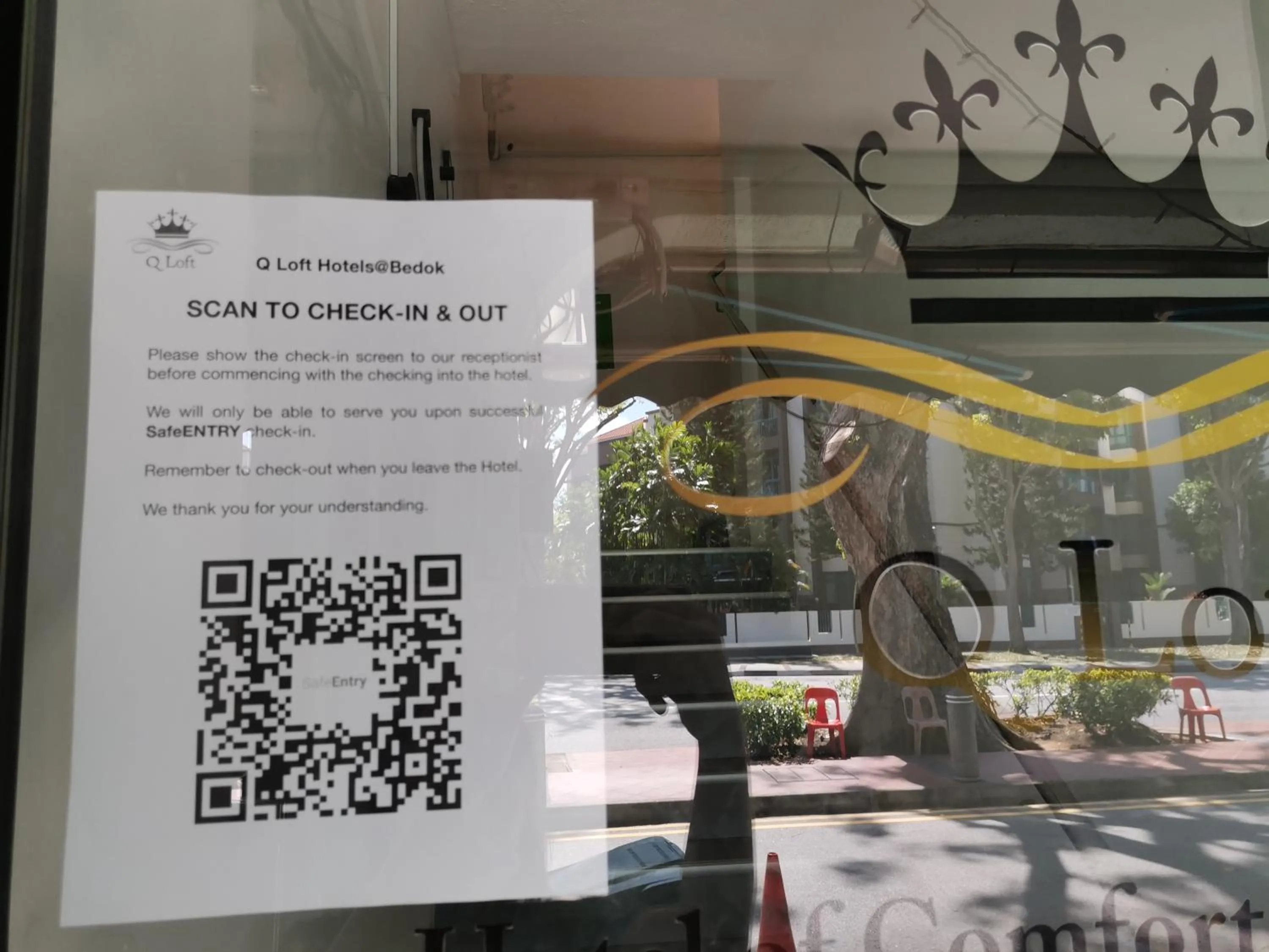 Facade/entrance in Q Loft Hotels at Bedok