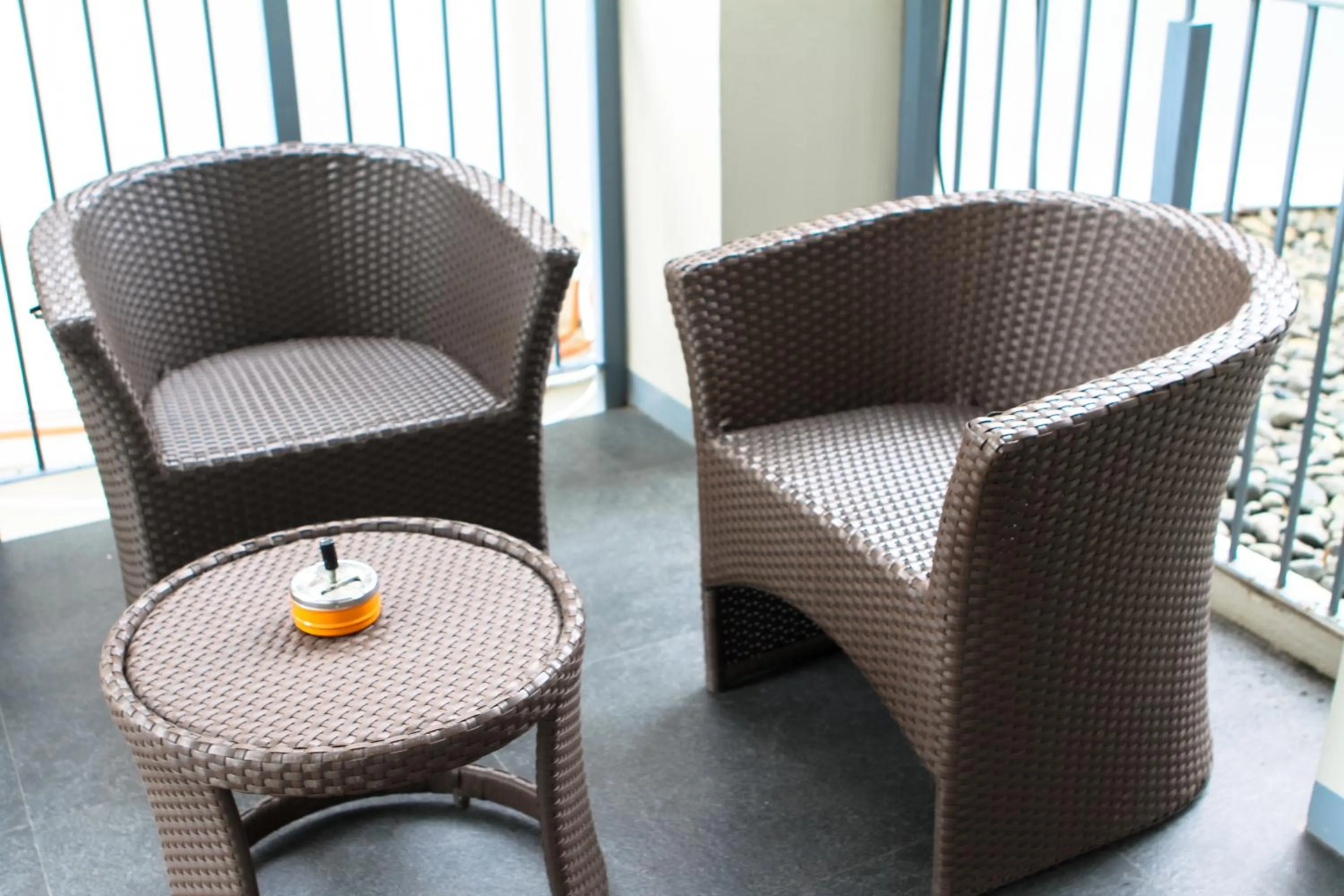 Seating area in Z Pad Residences