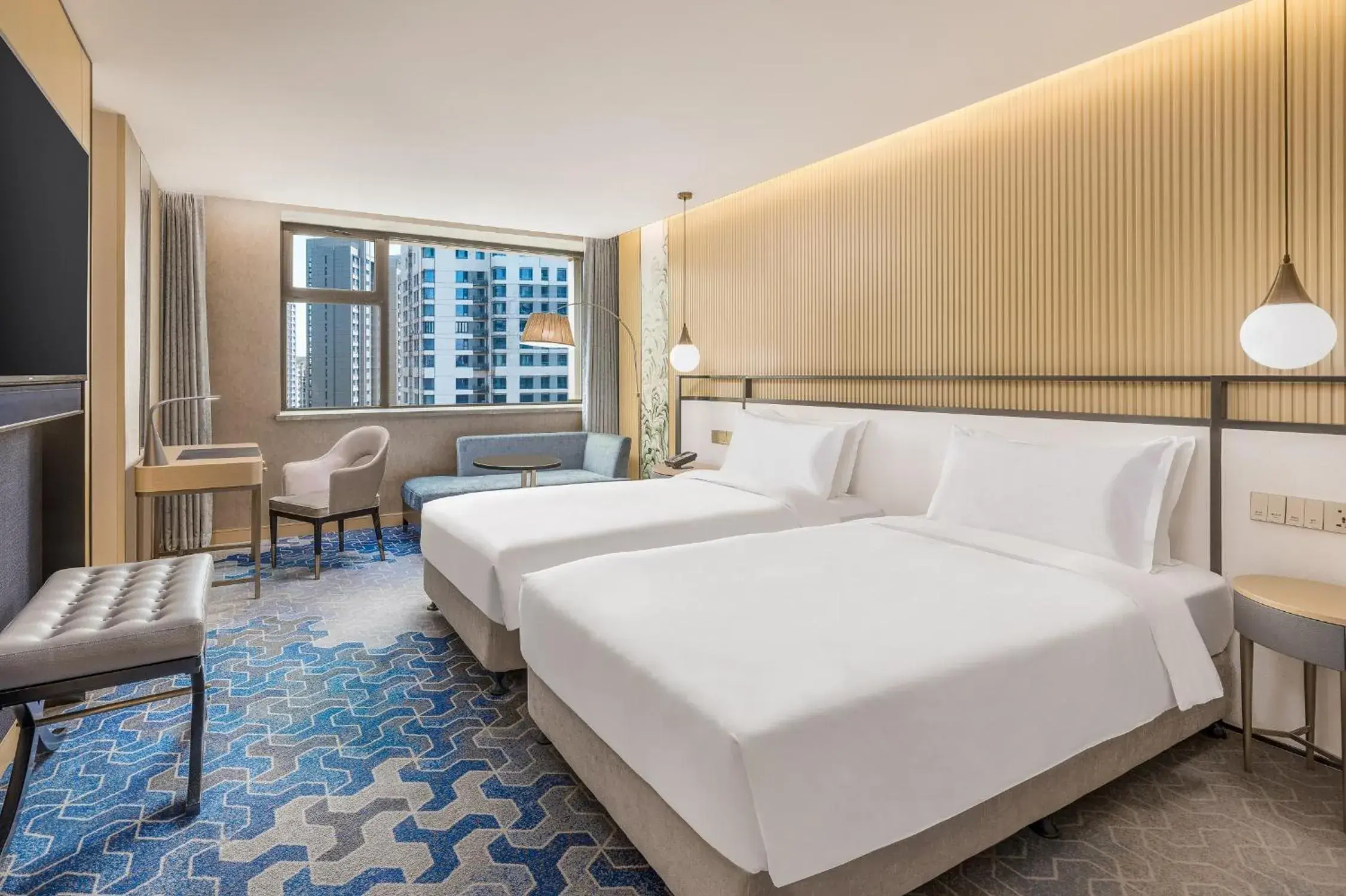 Larger Twin Room in The Westin Shenyang Larger Twin Room in The Westin Shenyang