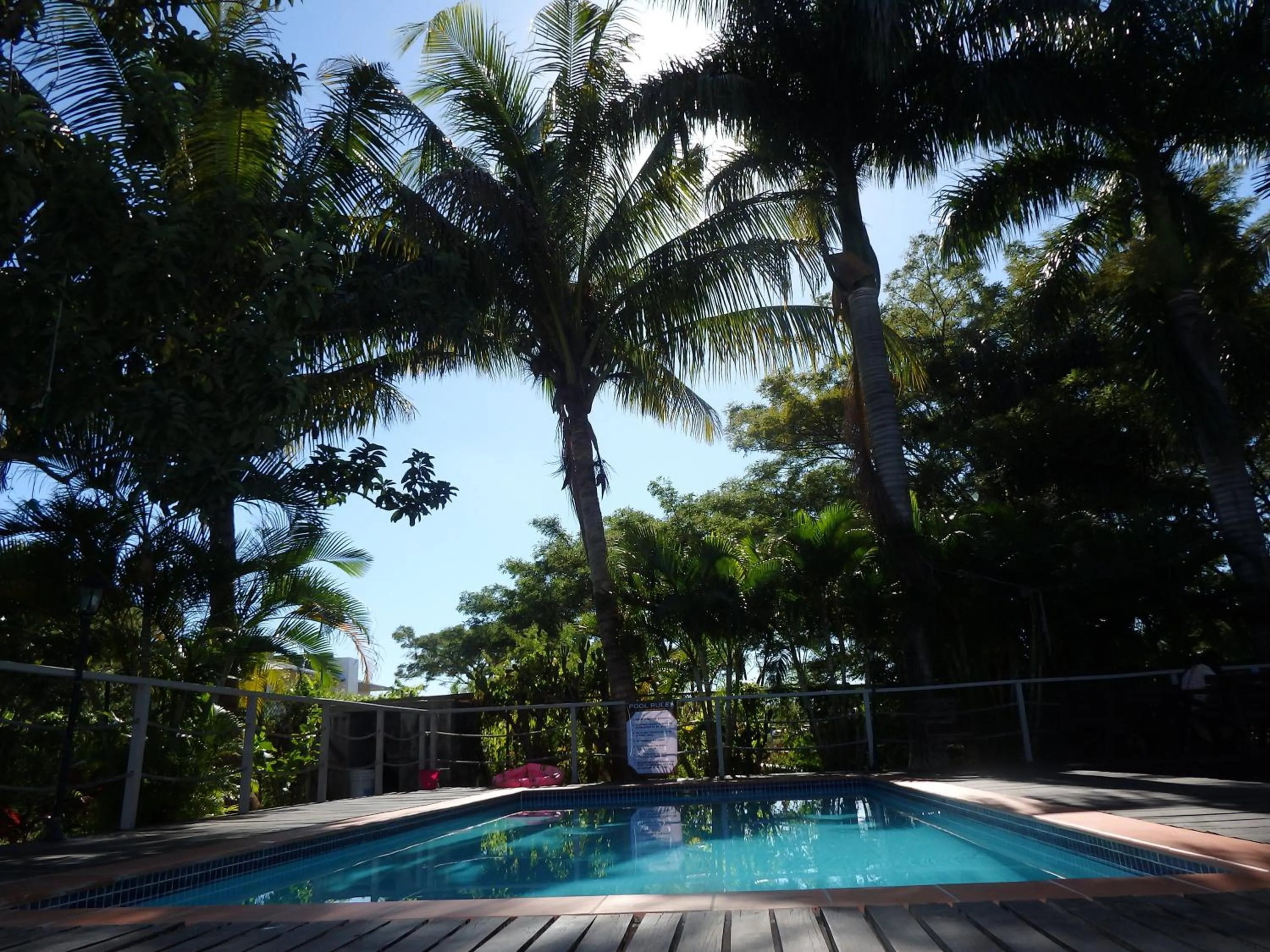 Swimming pool in Bluewater Lodge