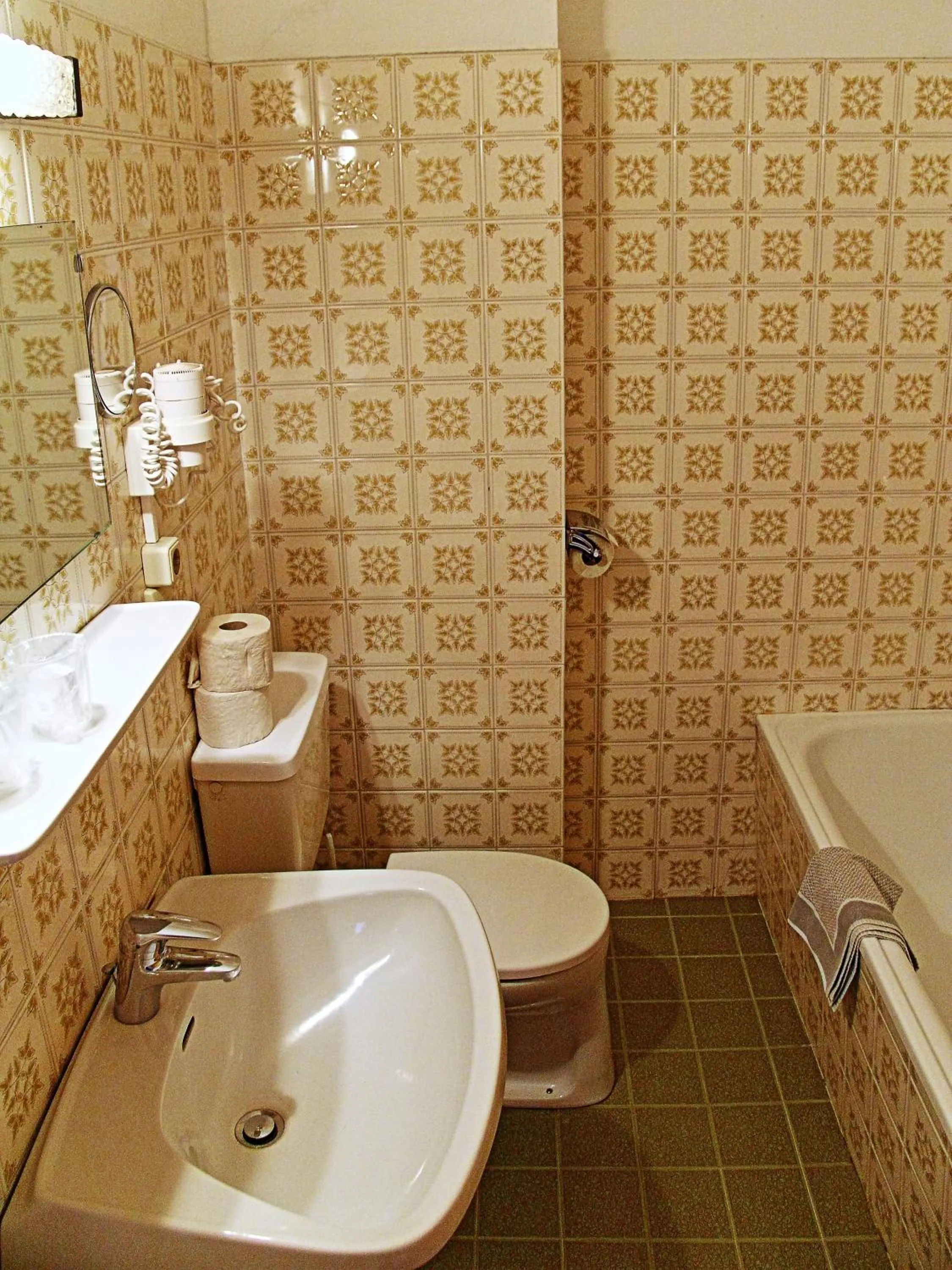 Bathroom in Hotel Post