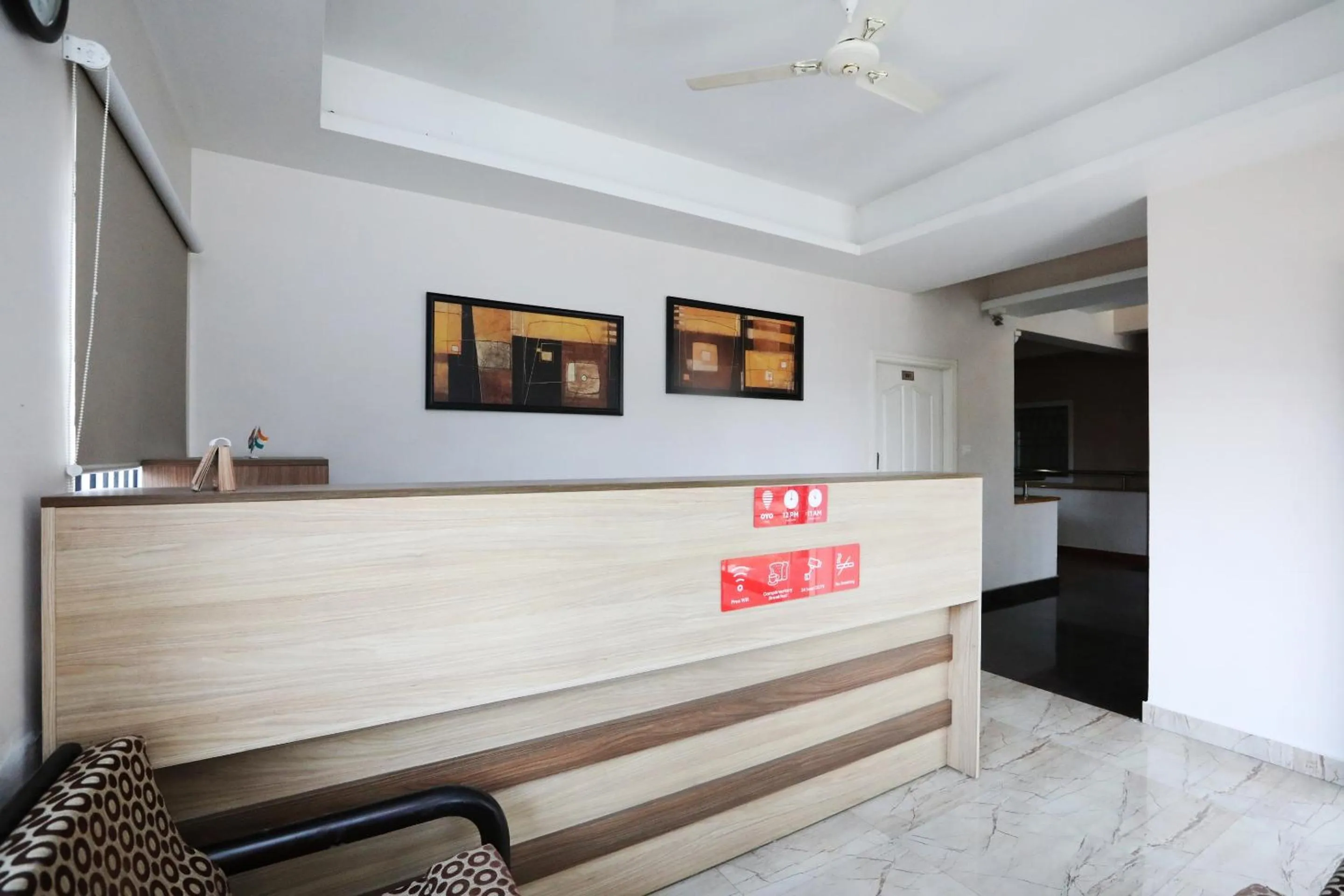 Lobby or reception in Super Hotel O Indra Comforts