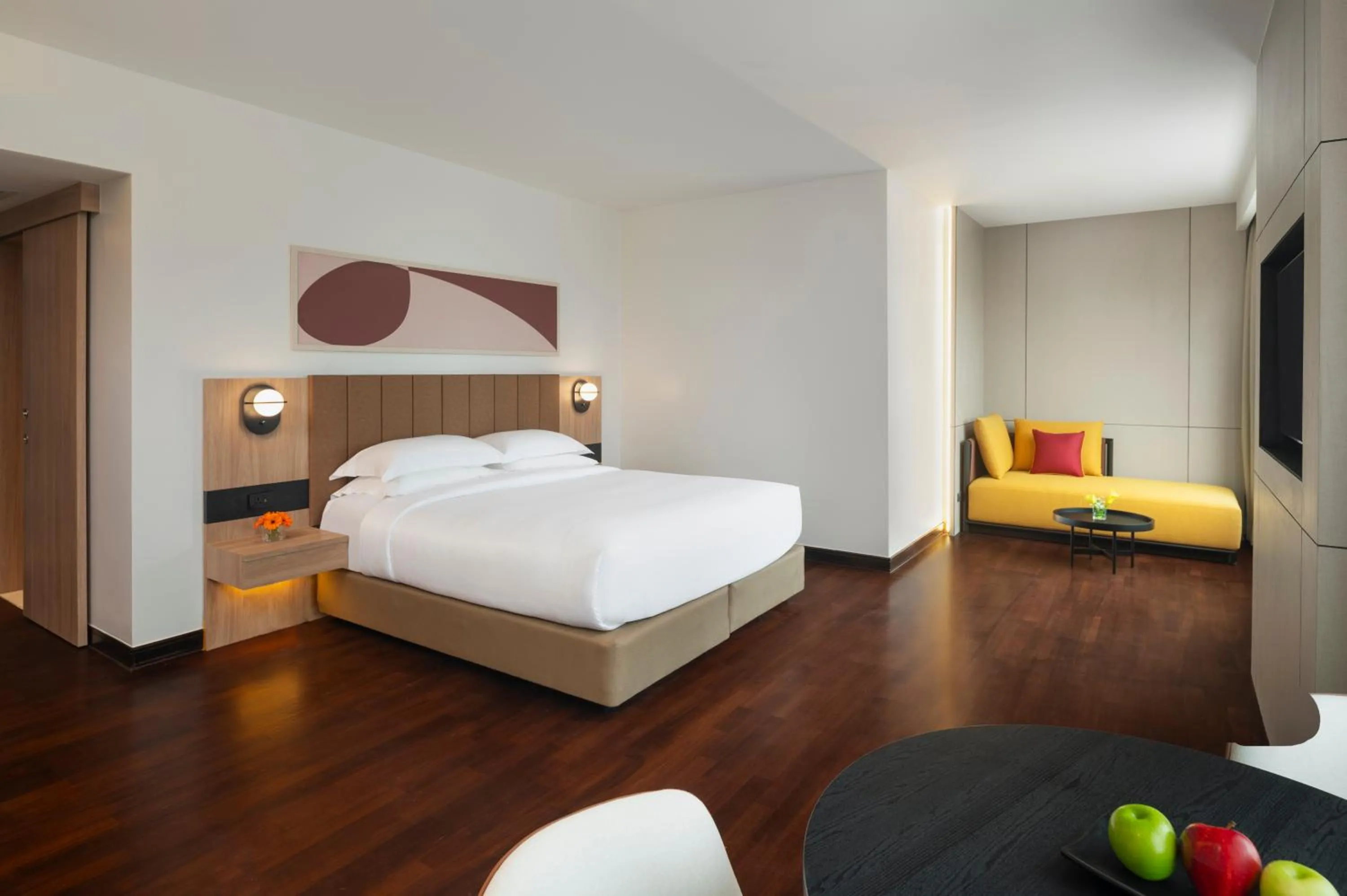 Bed in Avani Ratchada Bangkok