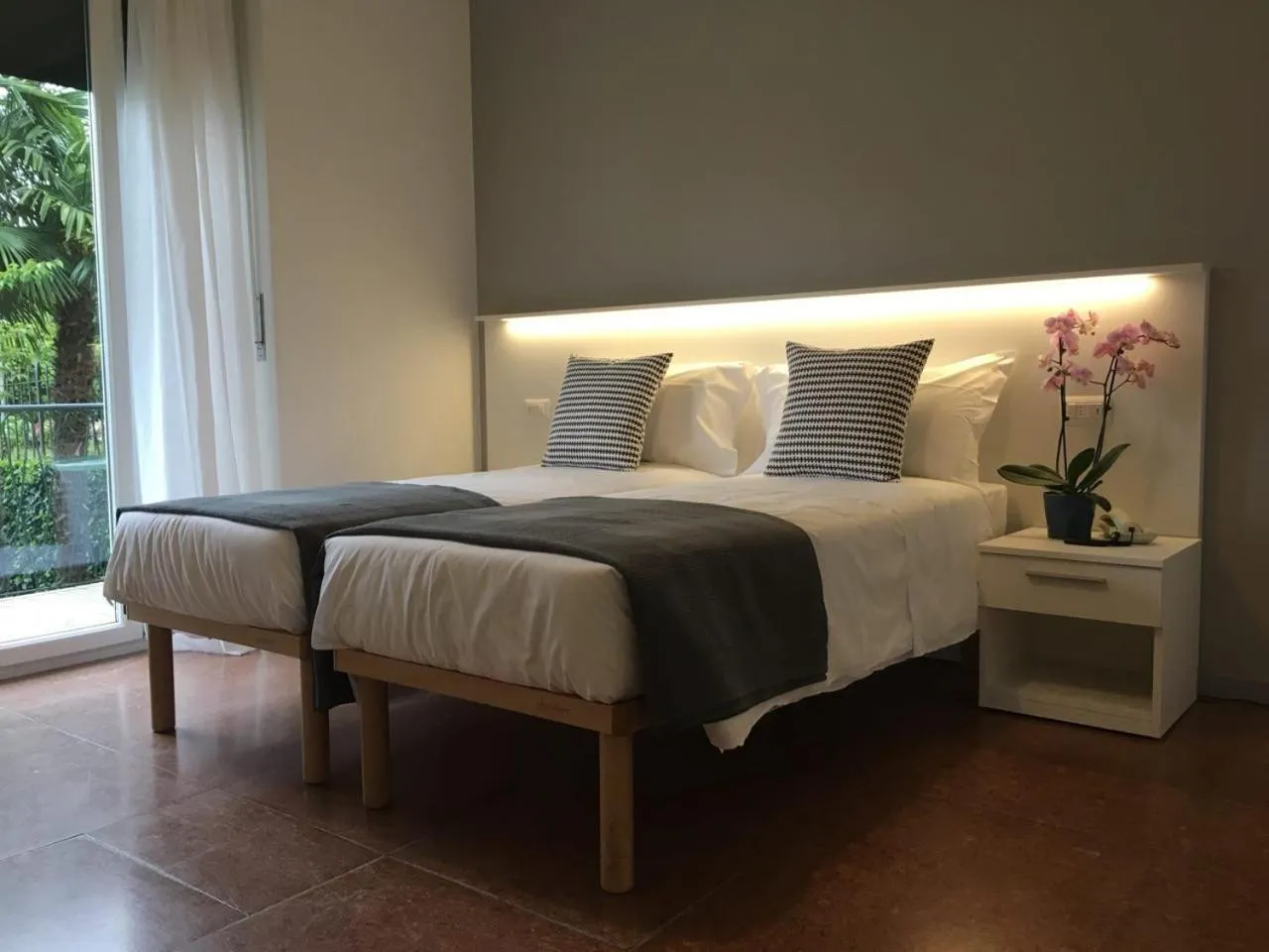 Bedroom, Bed in Hotel Loveno