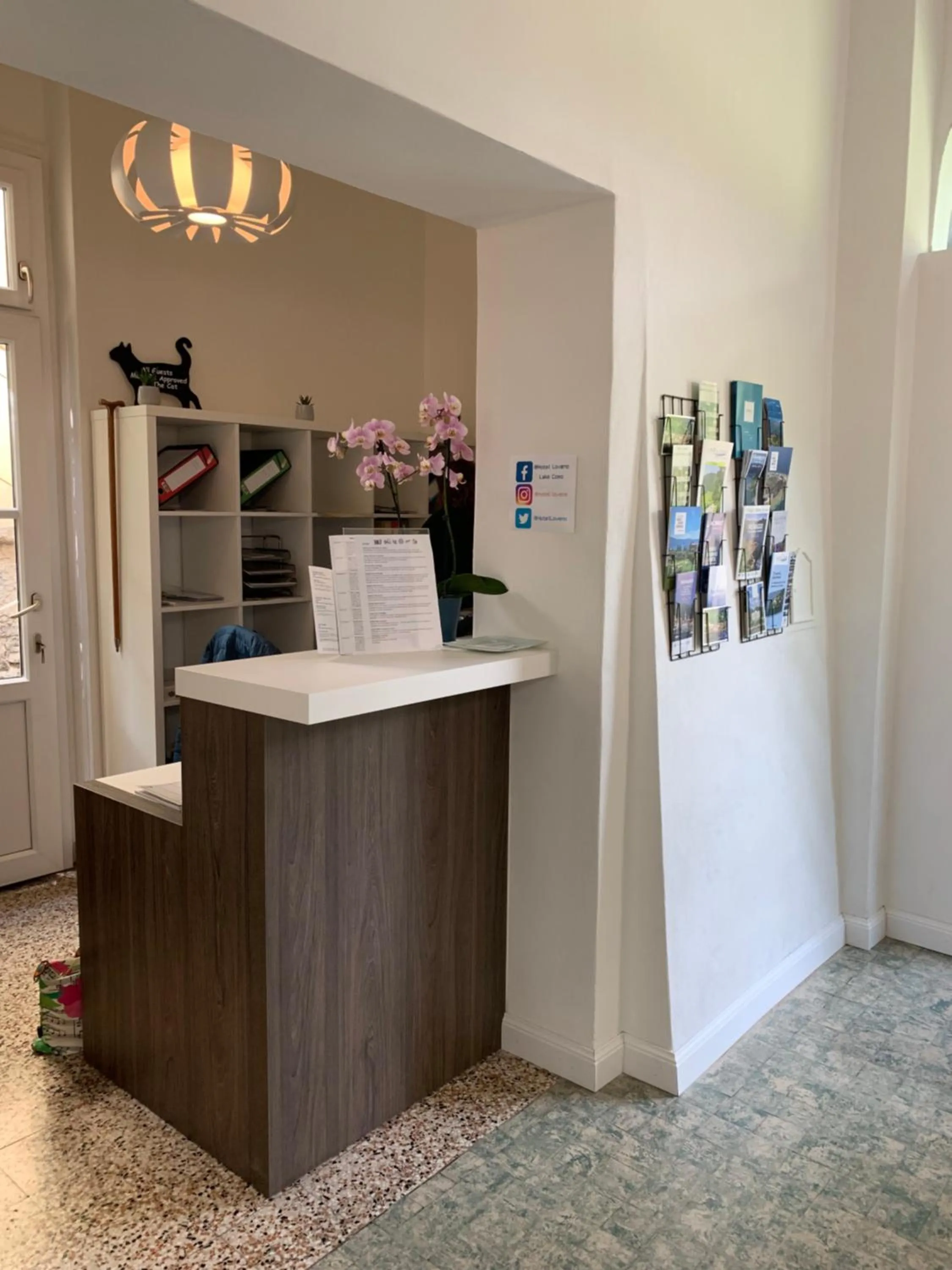 Lobby or reception in Hotel Loveno