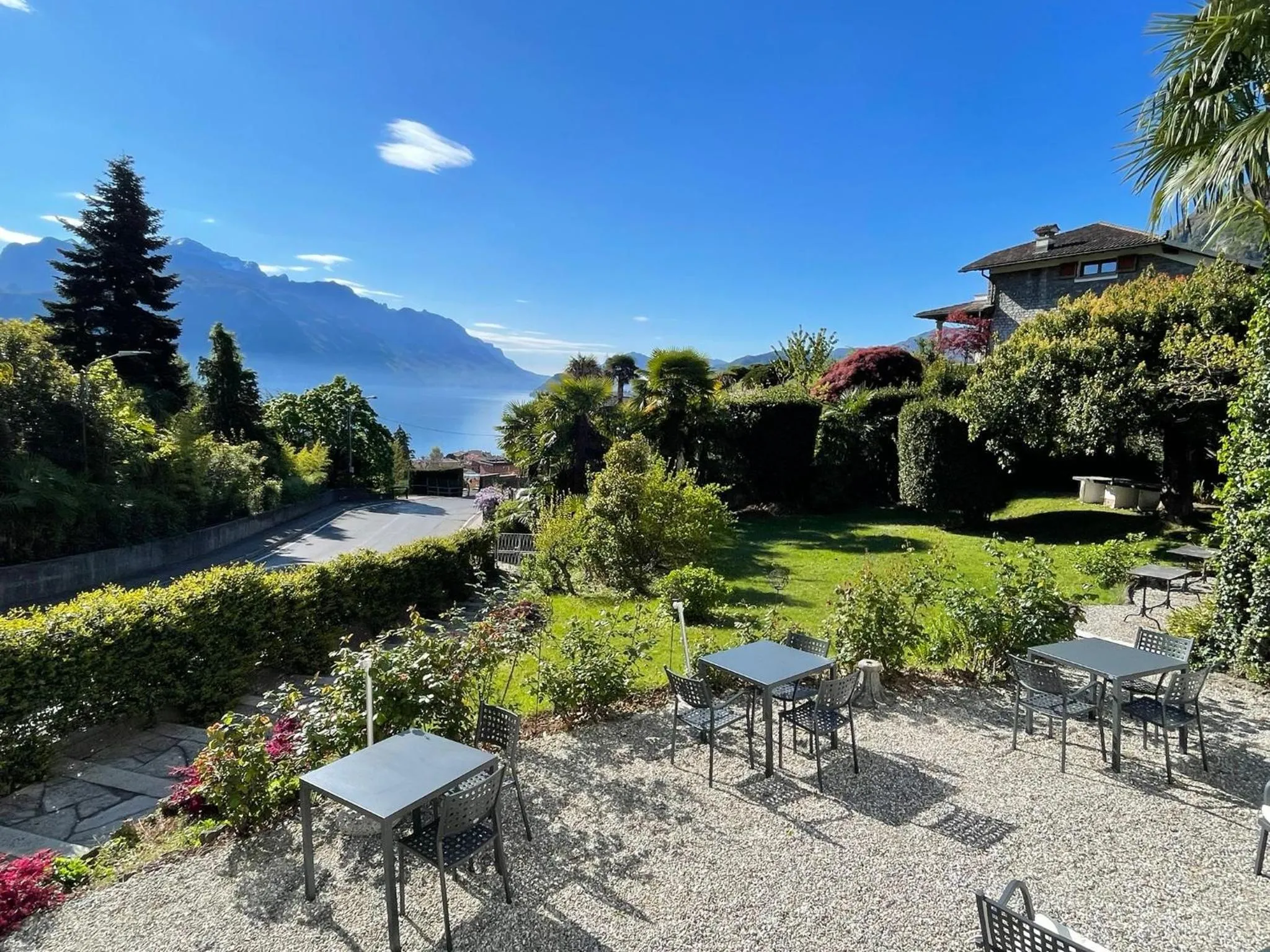 Natural landscape in Hotel Loveno