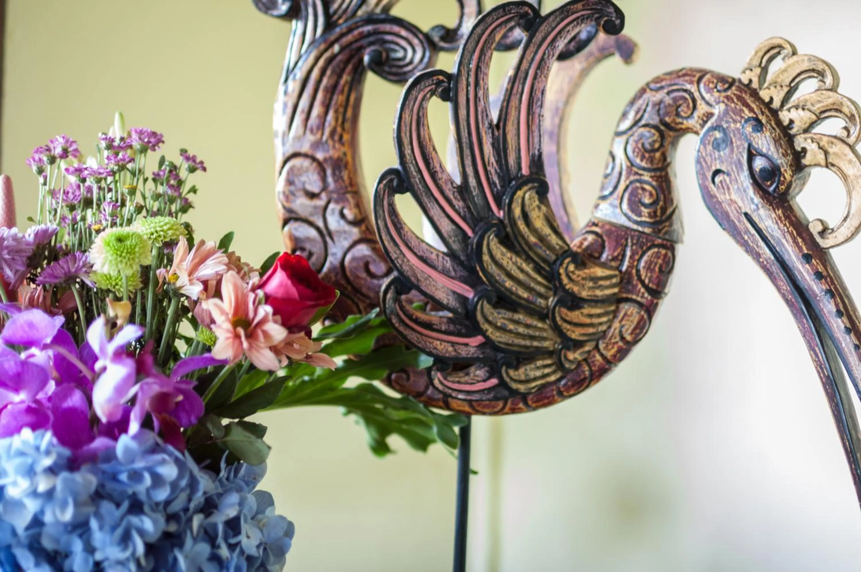 Decorative detail in Taman Rahasia Tropical Sanctuary and Spa