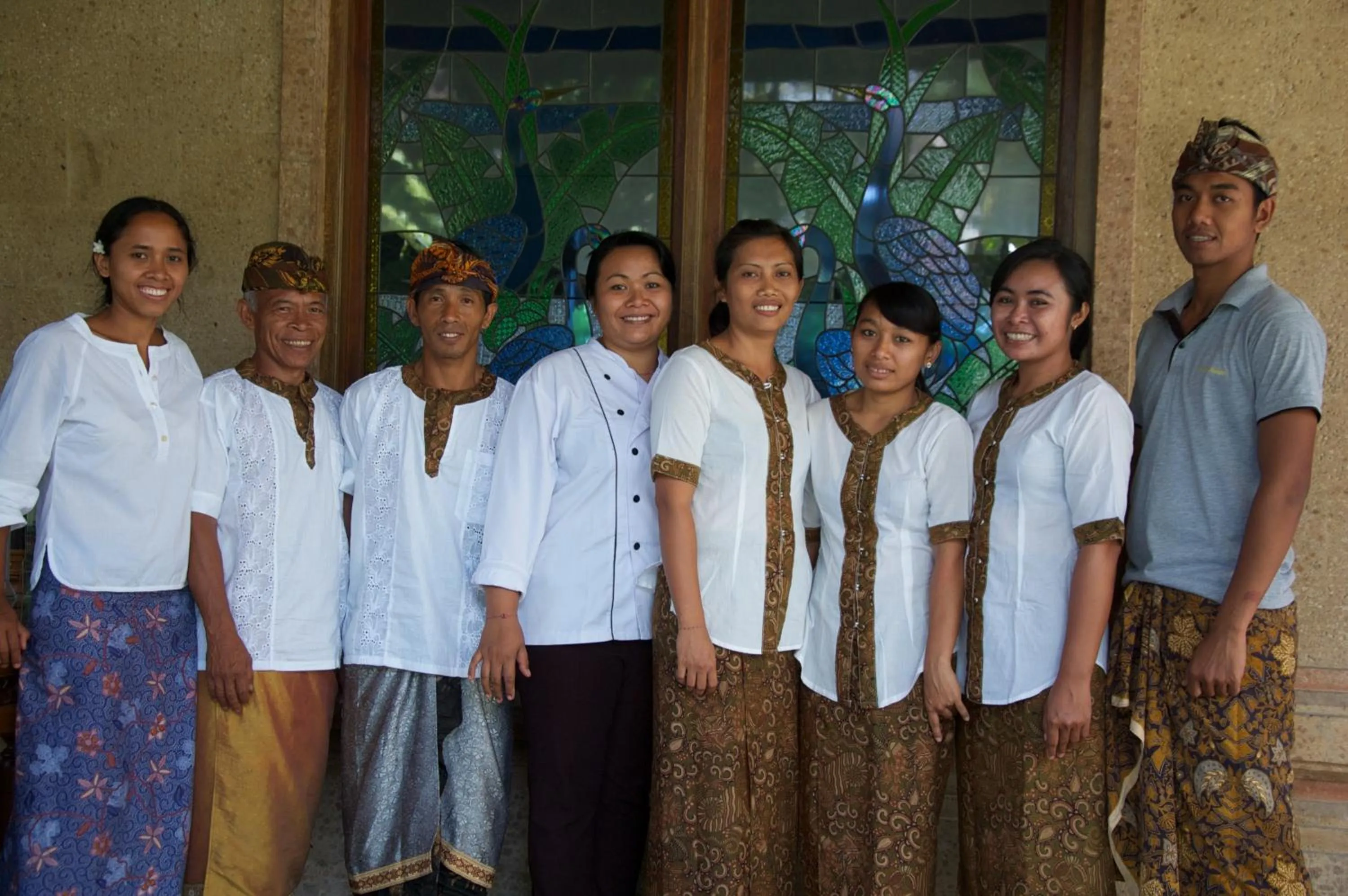 Staff in Taman Rahasia Tropical Sanctuary and Spa