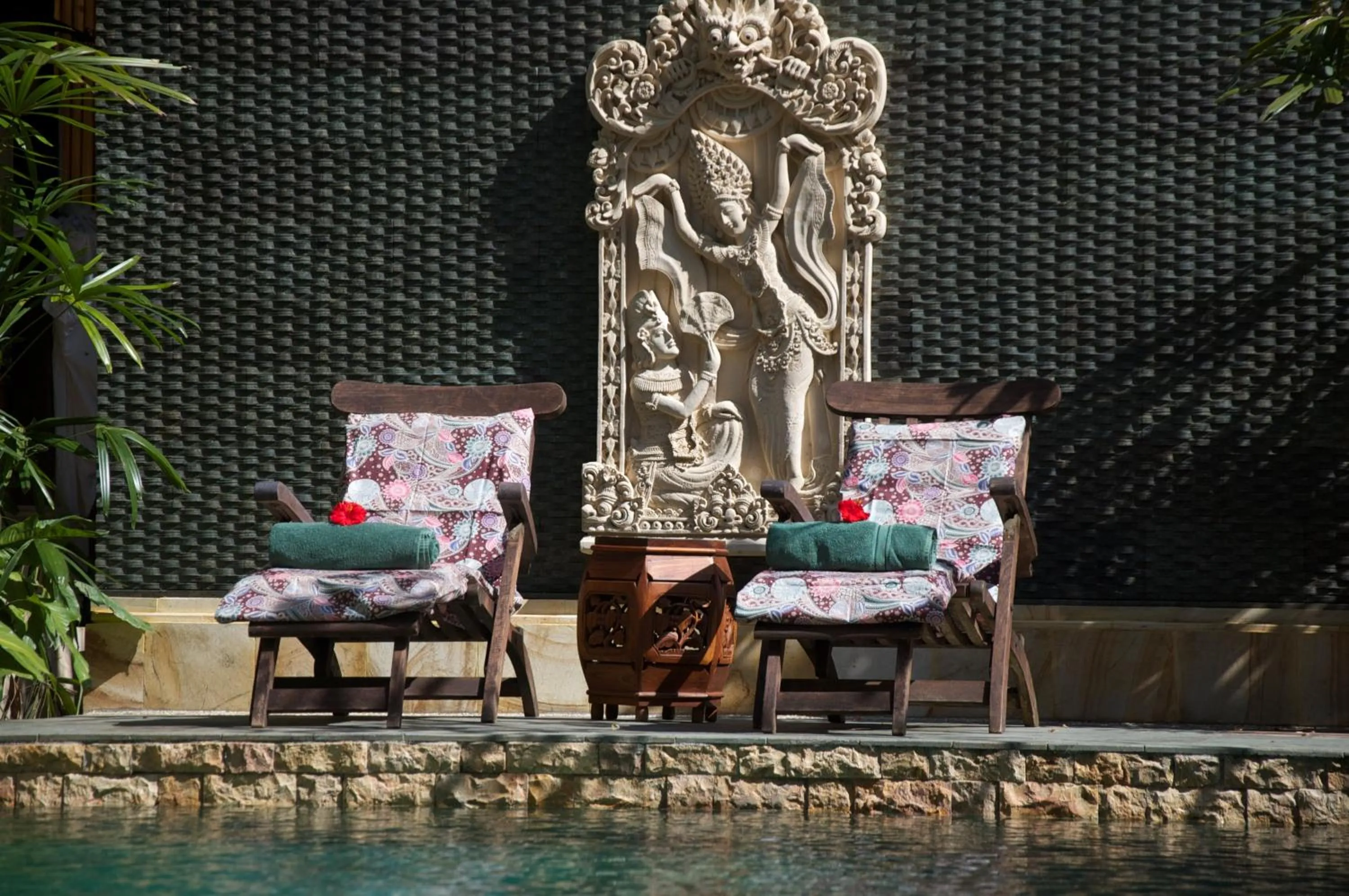 Swimming pool in Taman Rahasia Tropical Sanctuary and Spa