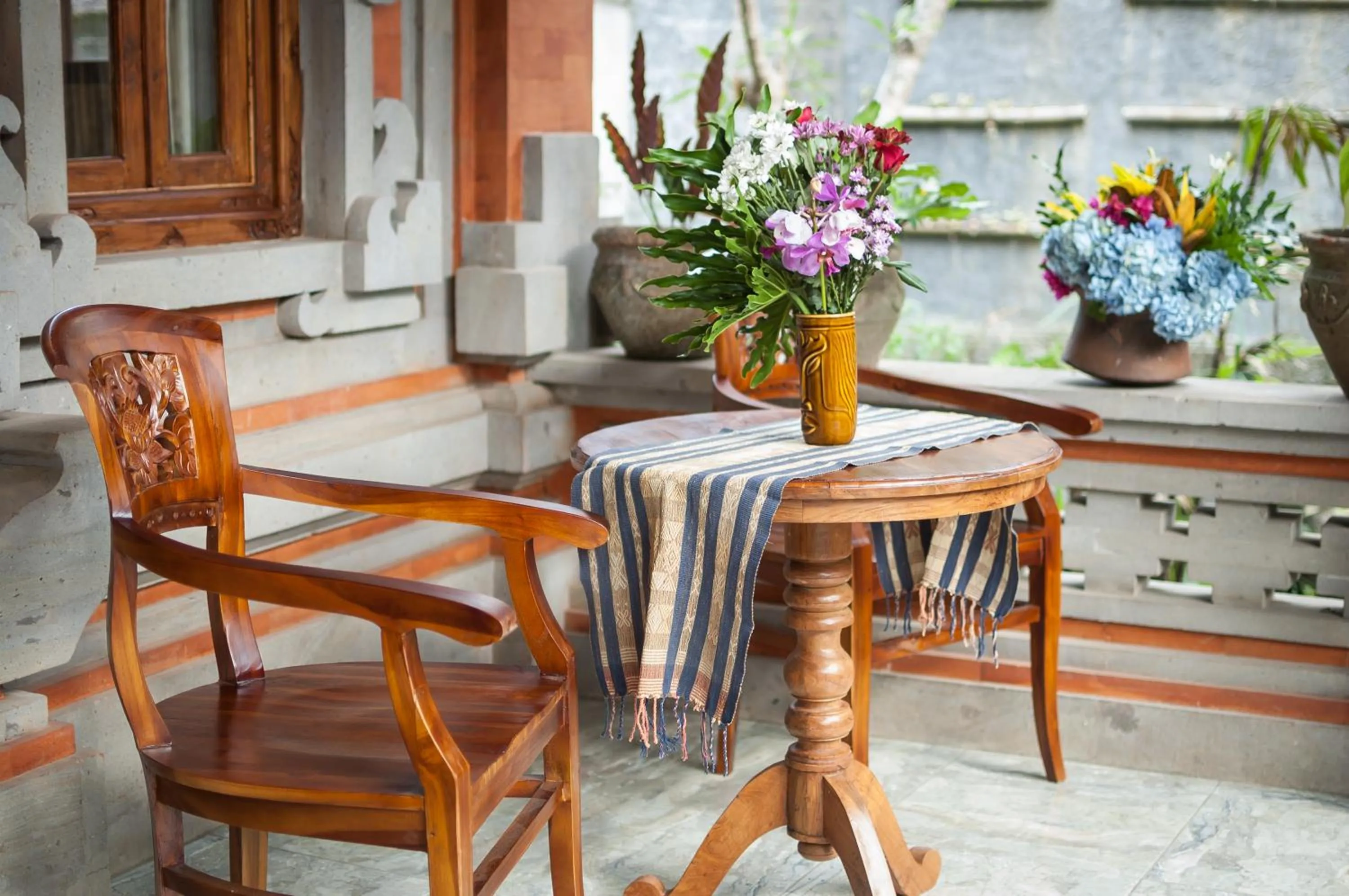 Balcony/Terrace in Taman Rahasia Tropical Sanctuary and Spa