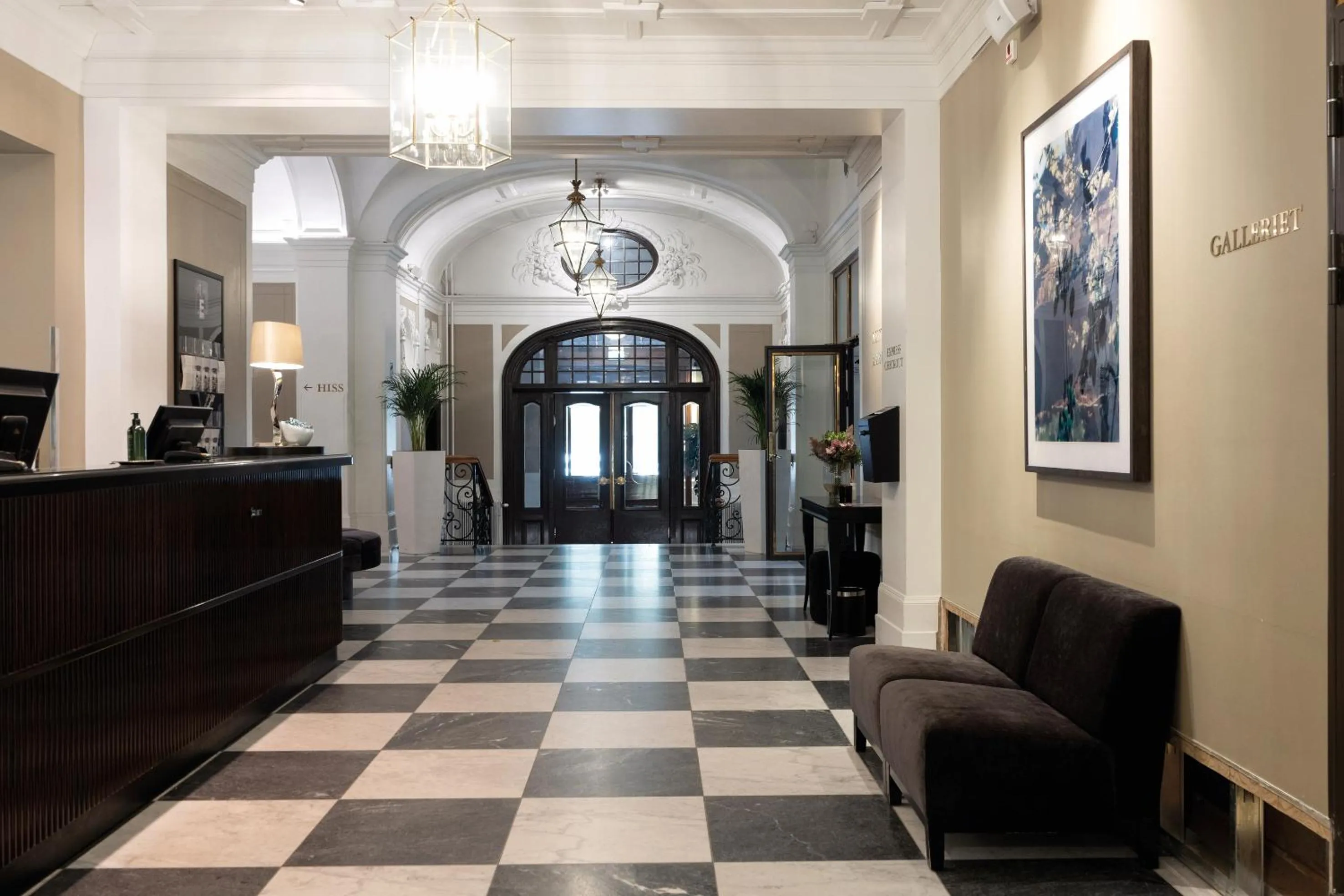 Lobby or reception in Elite Grand Hotel Gävle