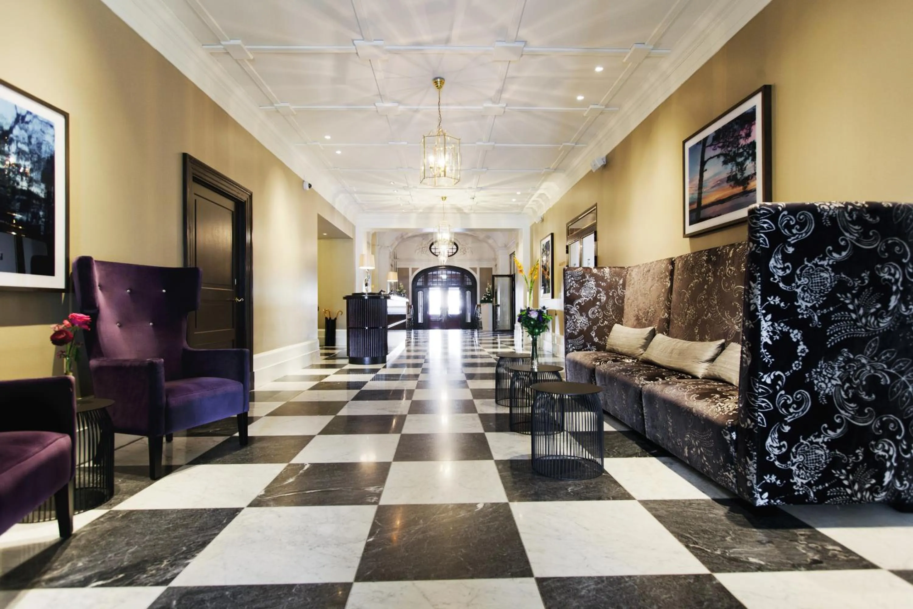 Lobby or reception in Elite Grand Hotel Gävle