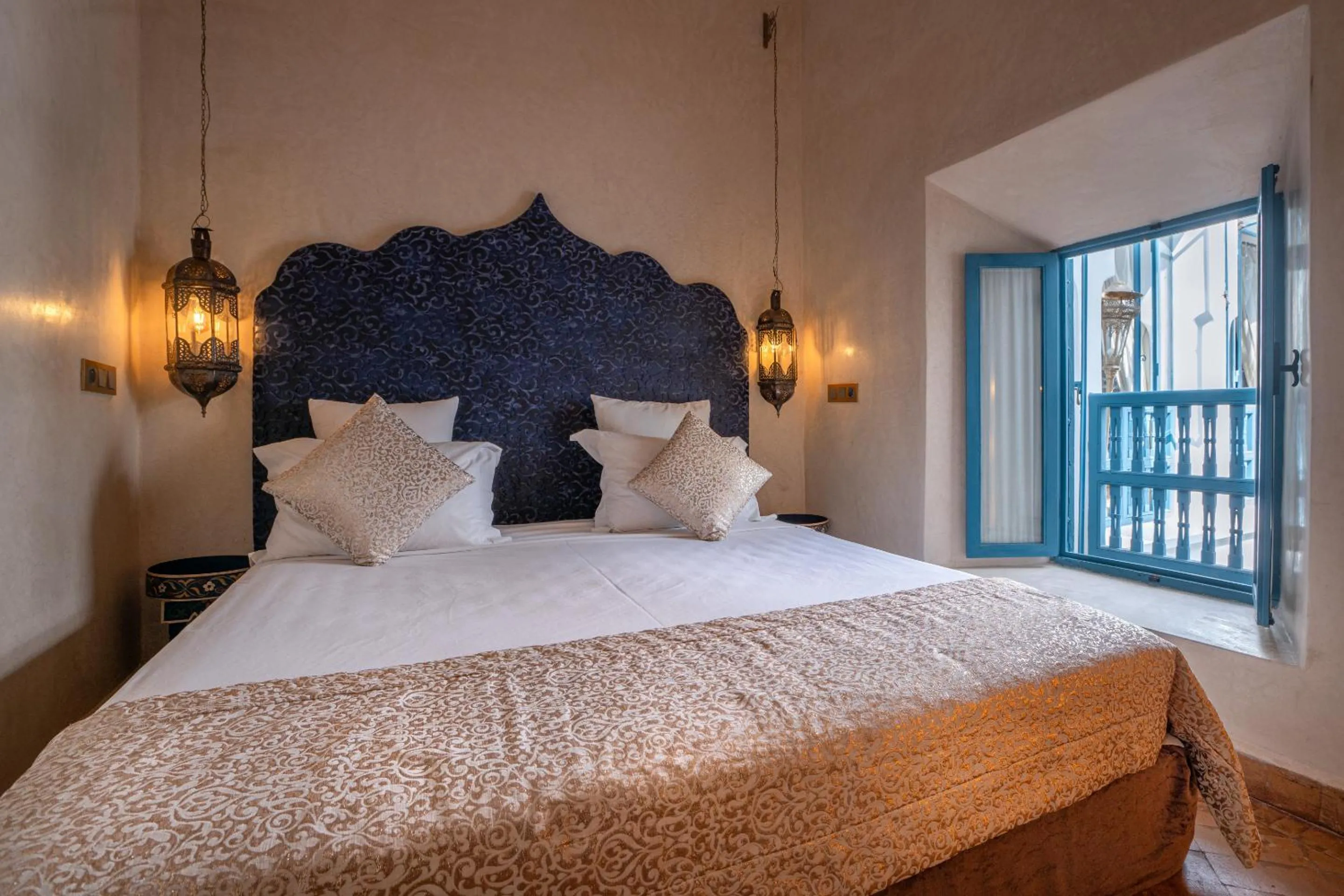 Bedroom, Bed in Riad Khalifa