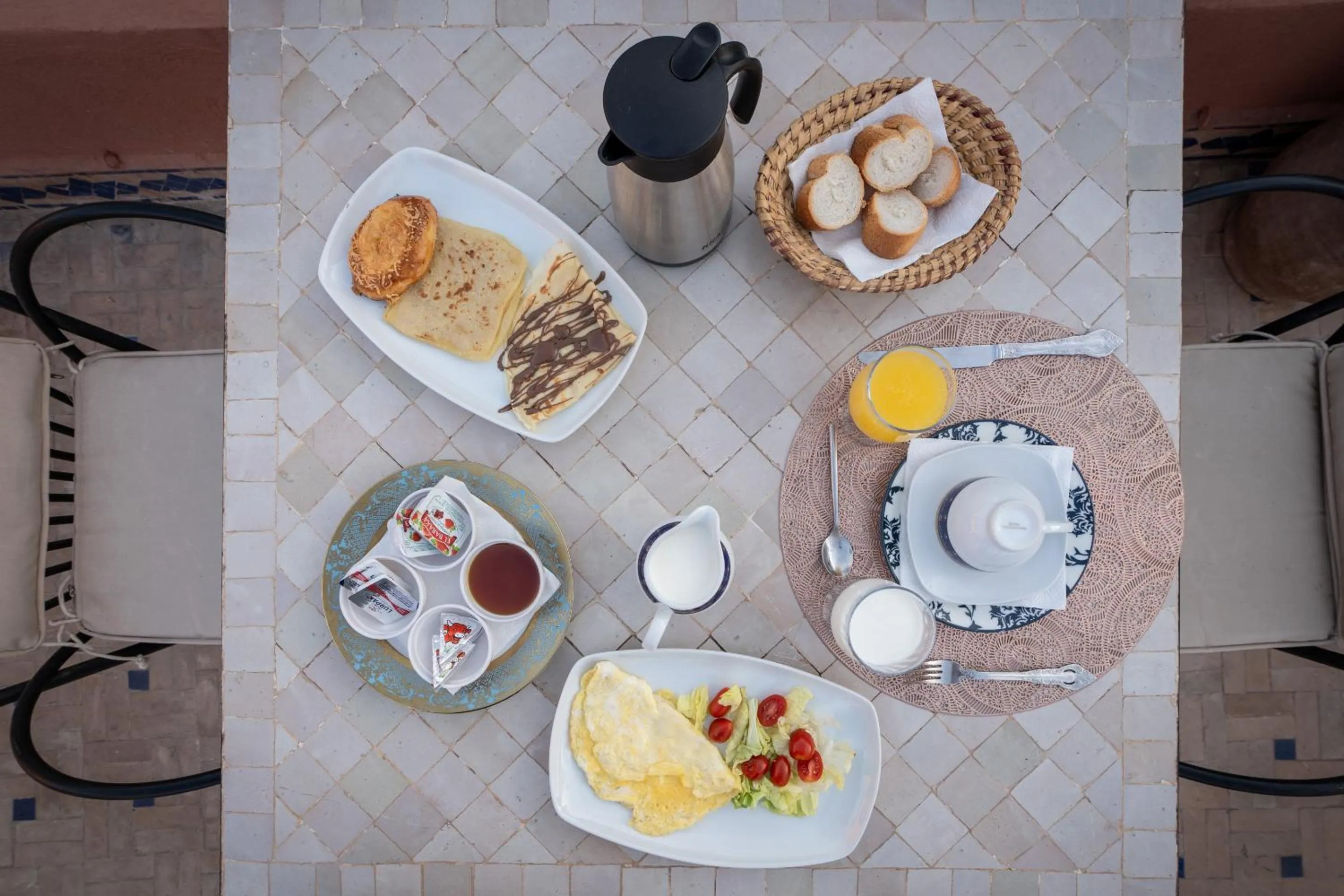 Breakfast in Riad Khalifa