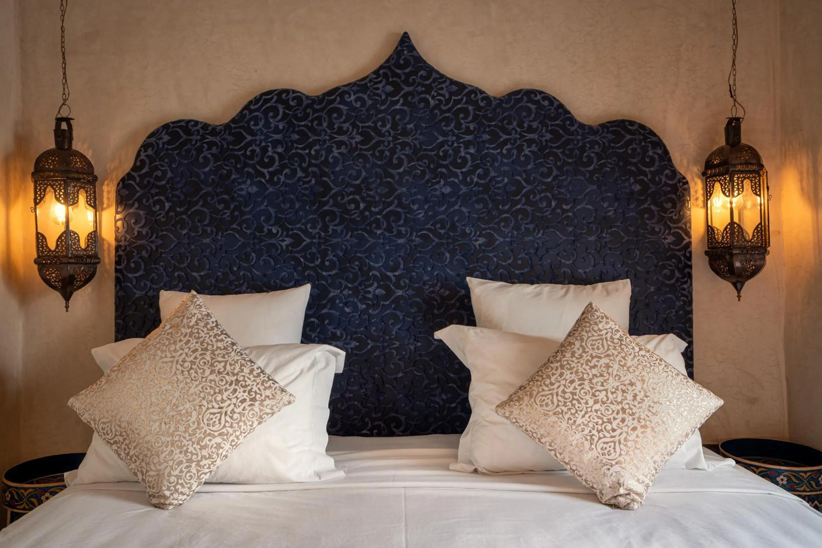 Bedroom, Bed in Riad Khalifa