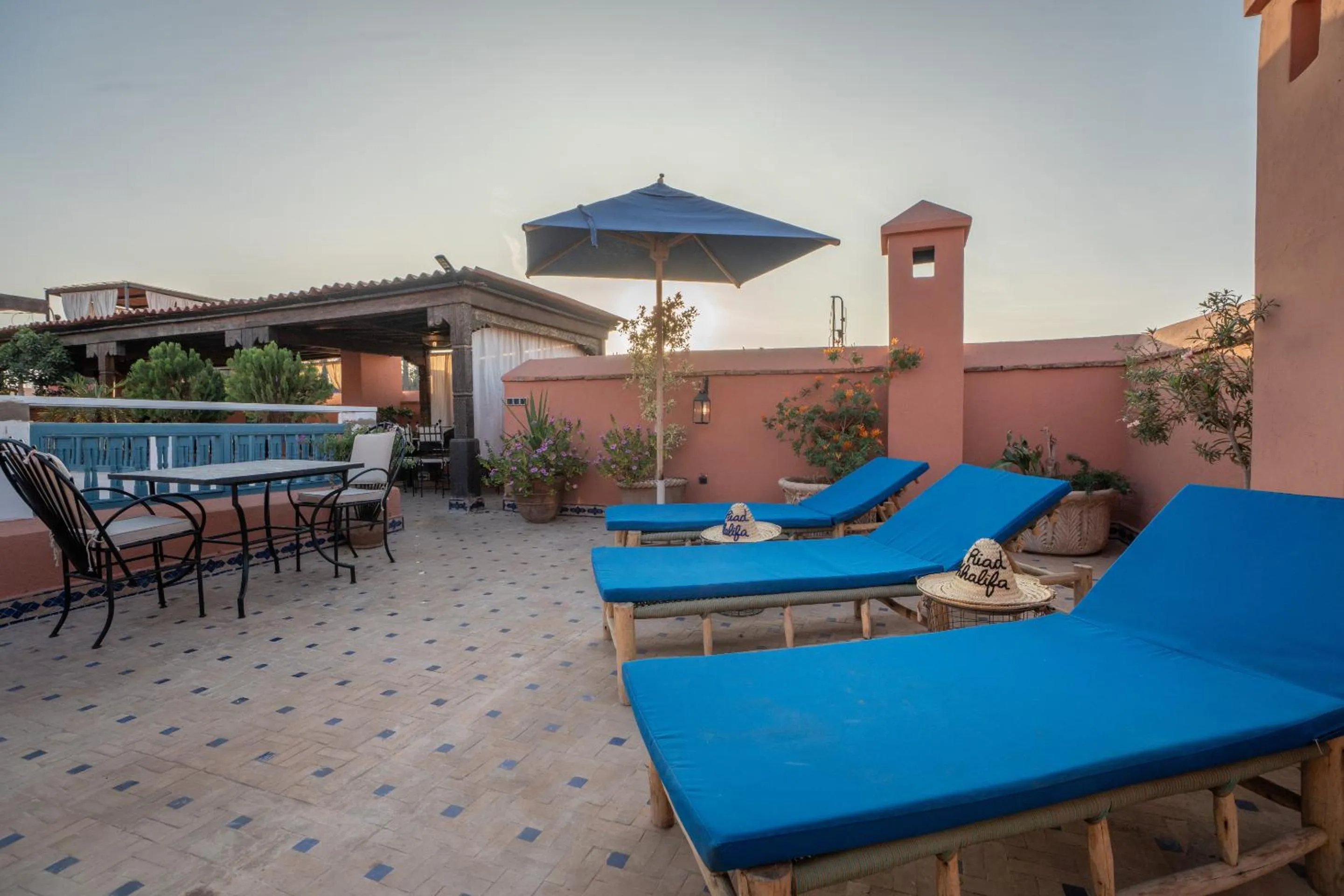 Patio in Riad Khalifa