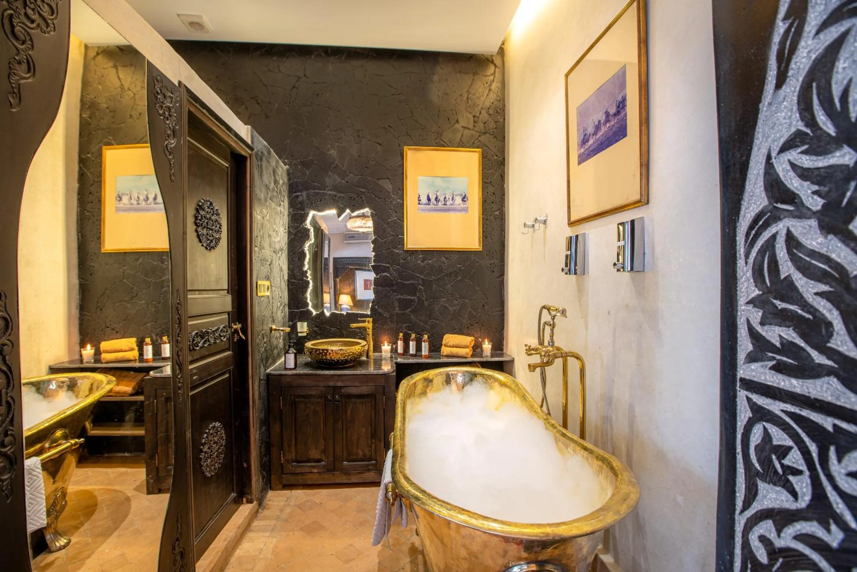 Bathroom in Riad Khalifa