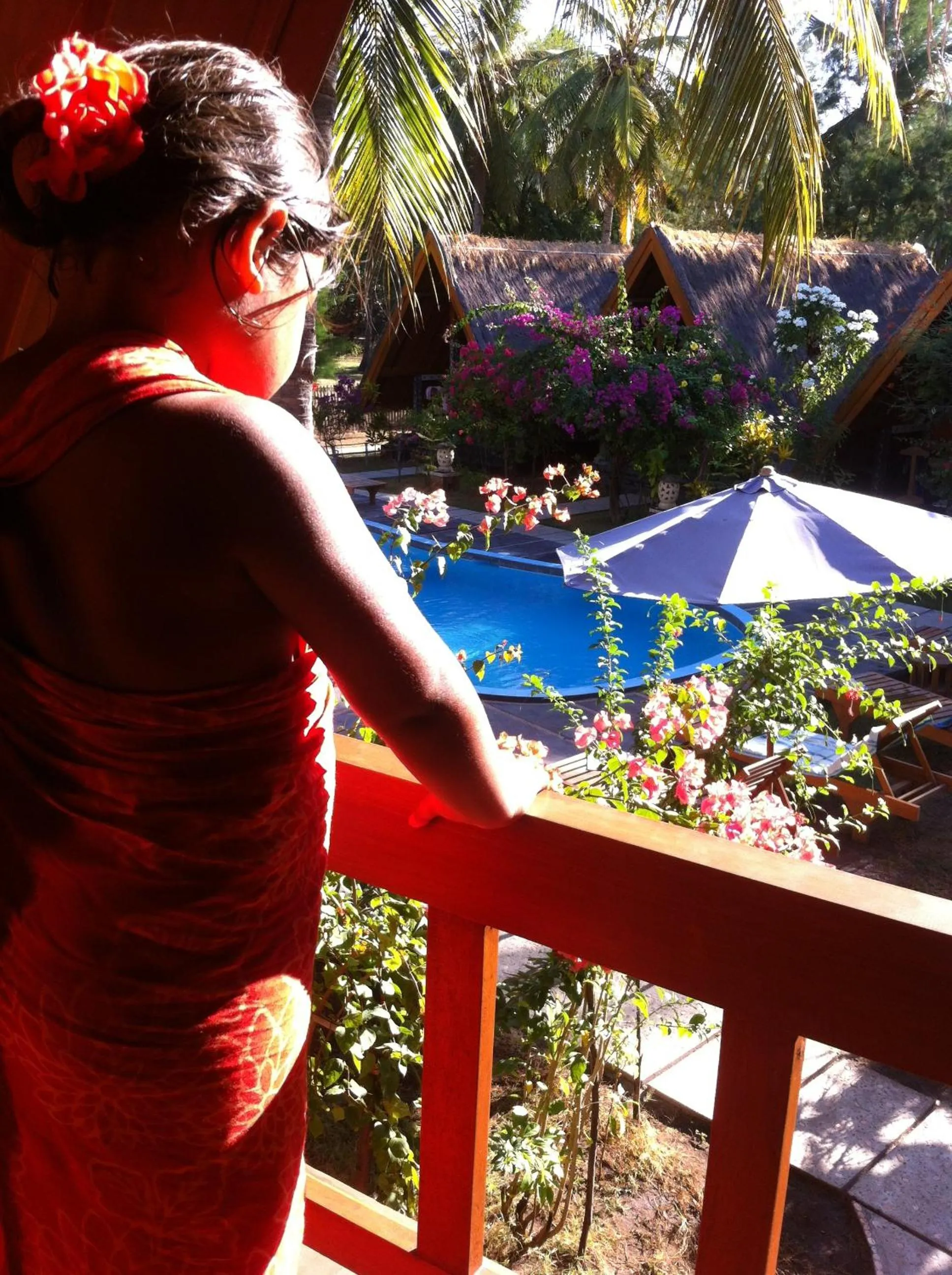 Balcony/Terrace in Lucy's Garden Hotel