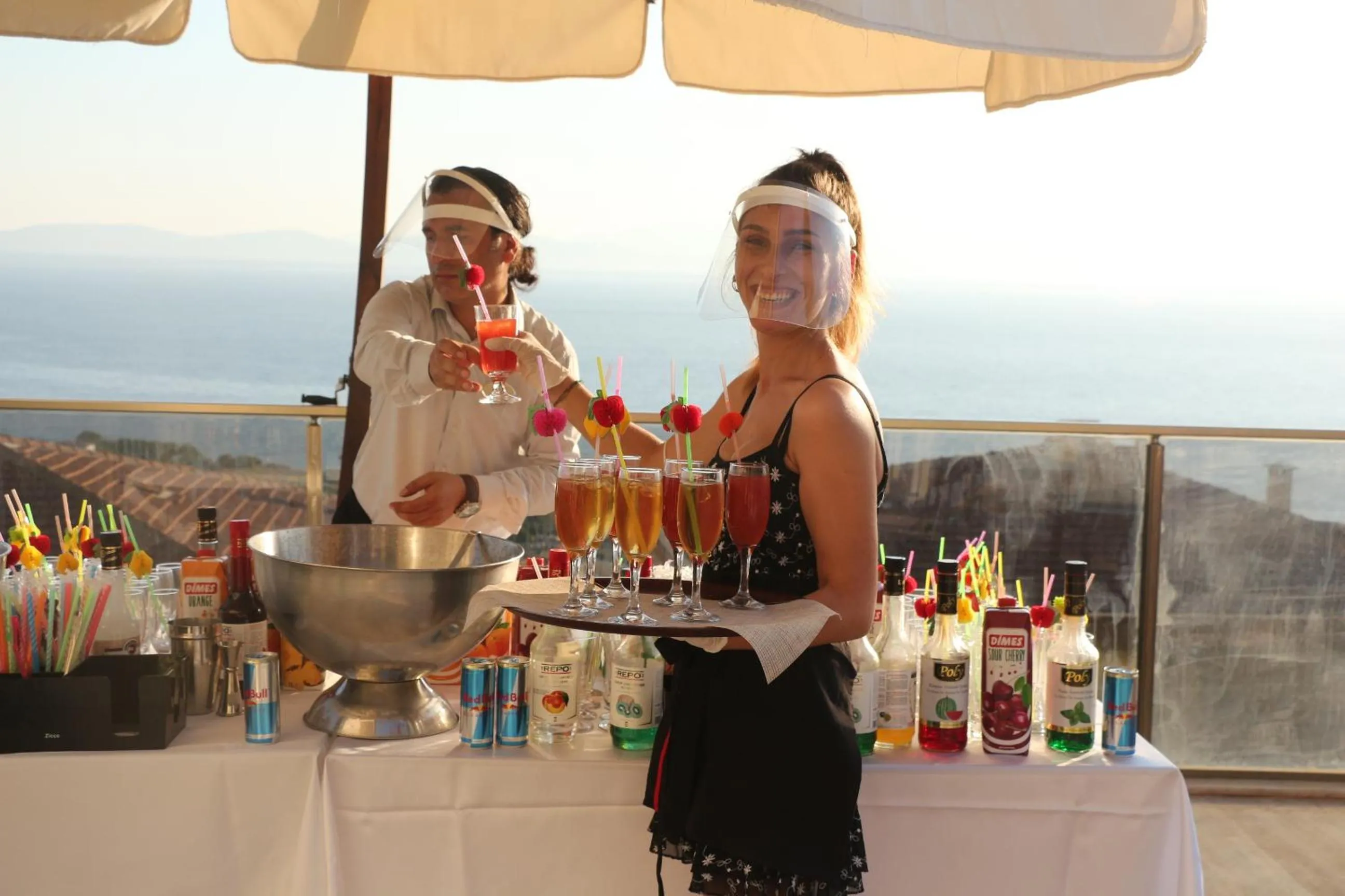 Evening entertainment in Neopol Hotel