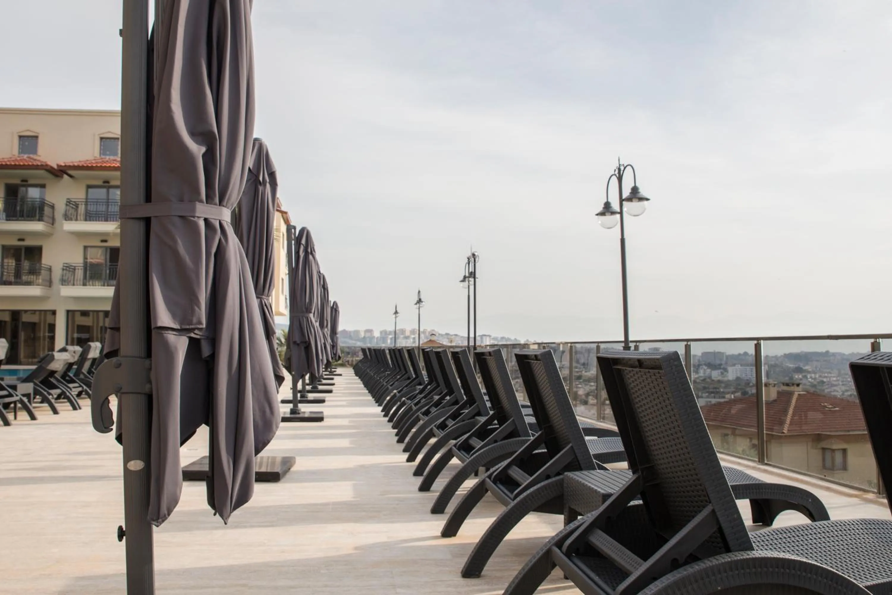 Balcony/Terrace in Neopol Hotel