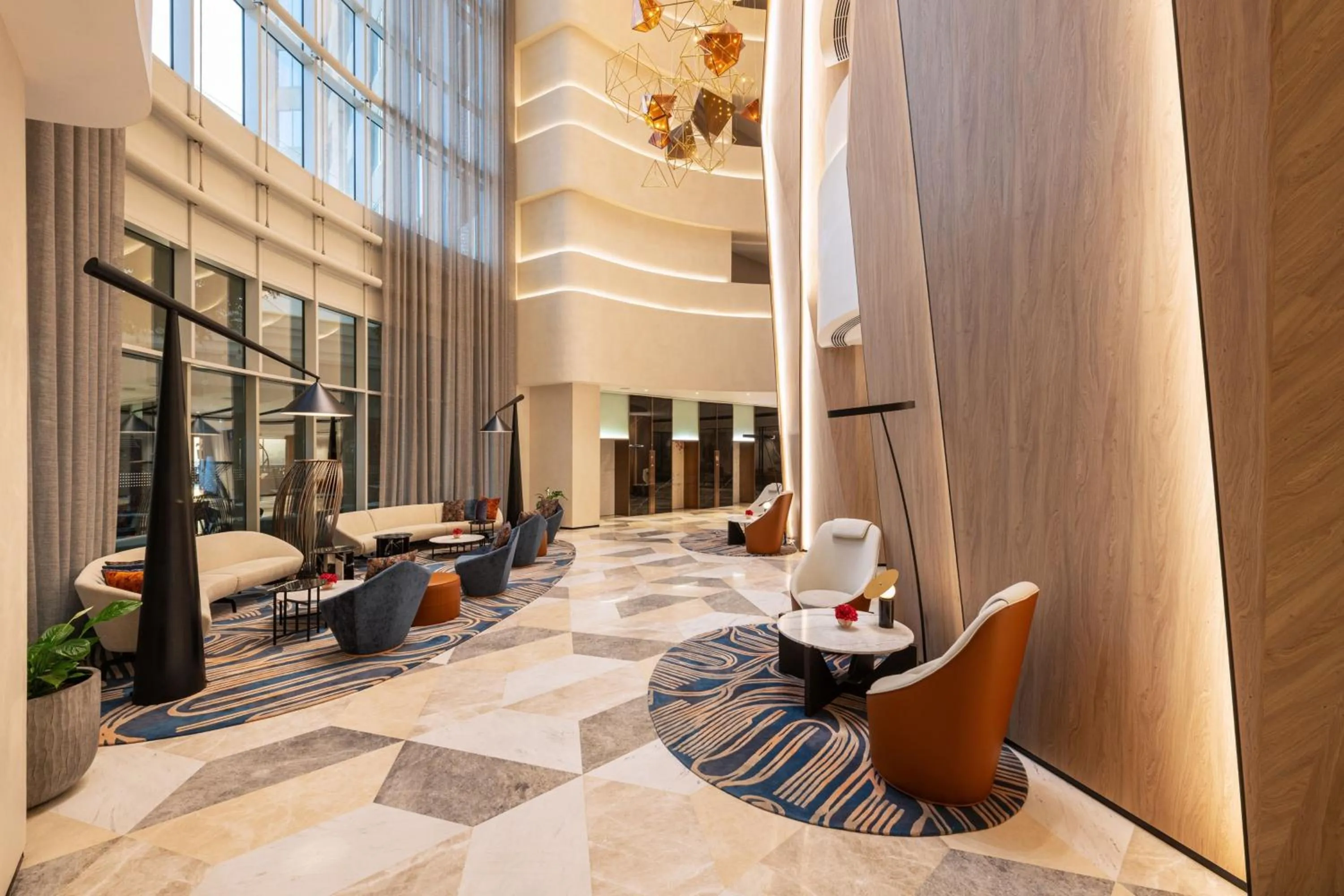 Lobby or reception in Sheraton Mall of the Emirates Hotel, Dubai