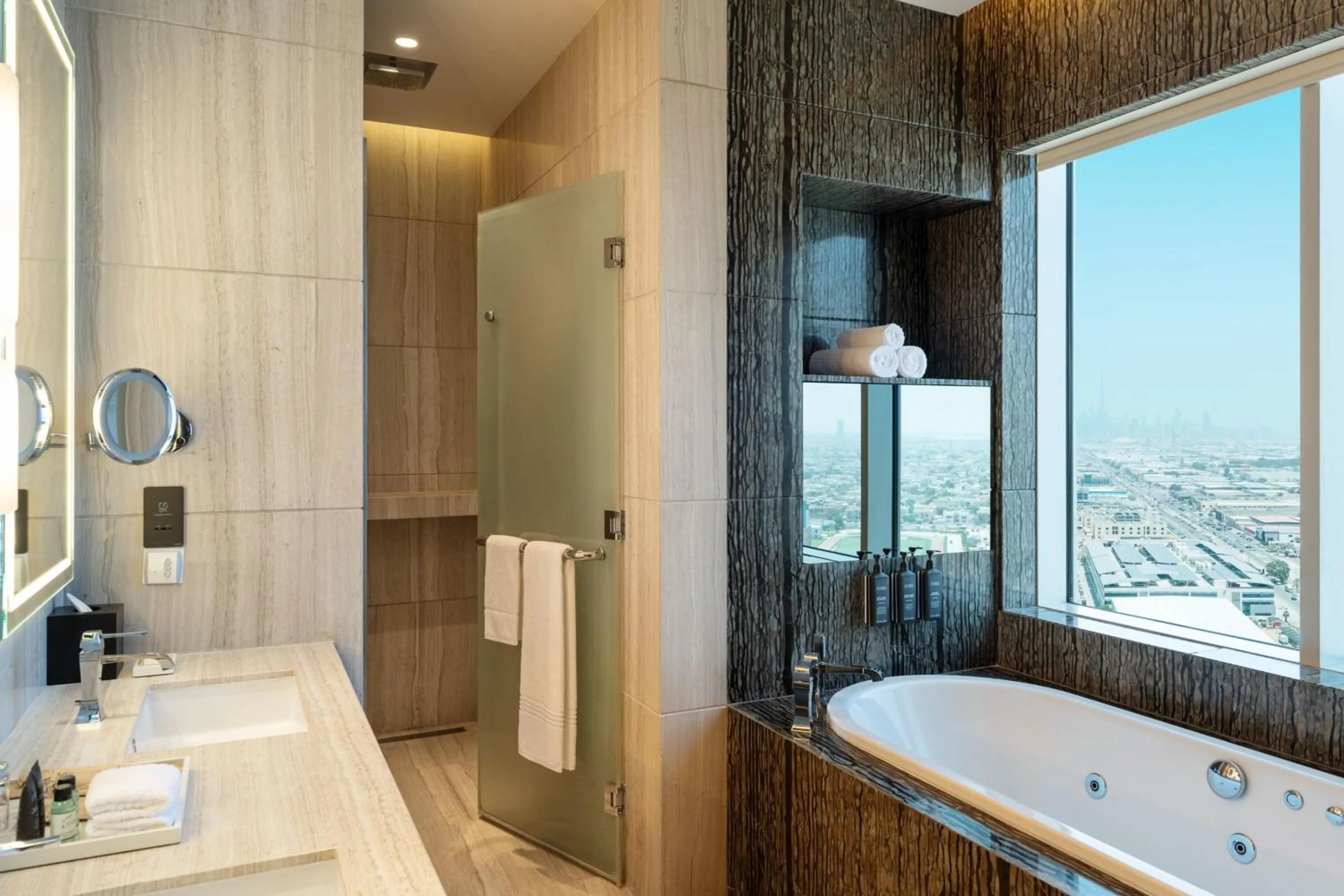 Bathroom in Sheraton Mall of the Emirates Hotel, Dubai