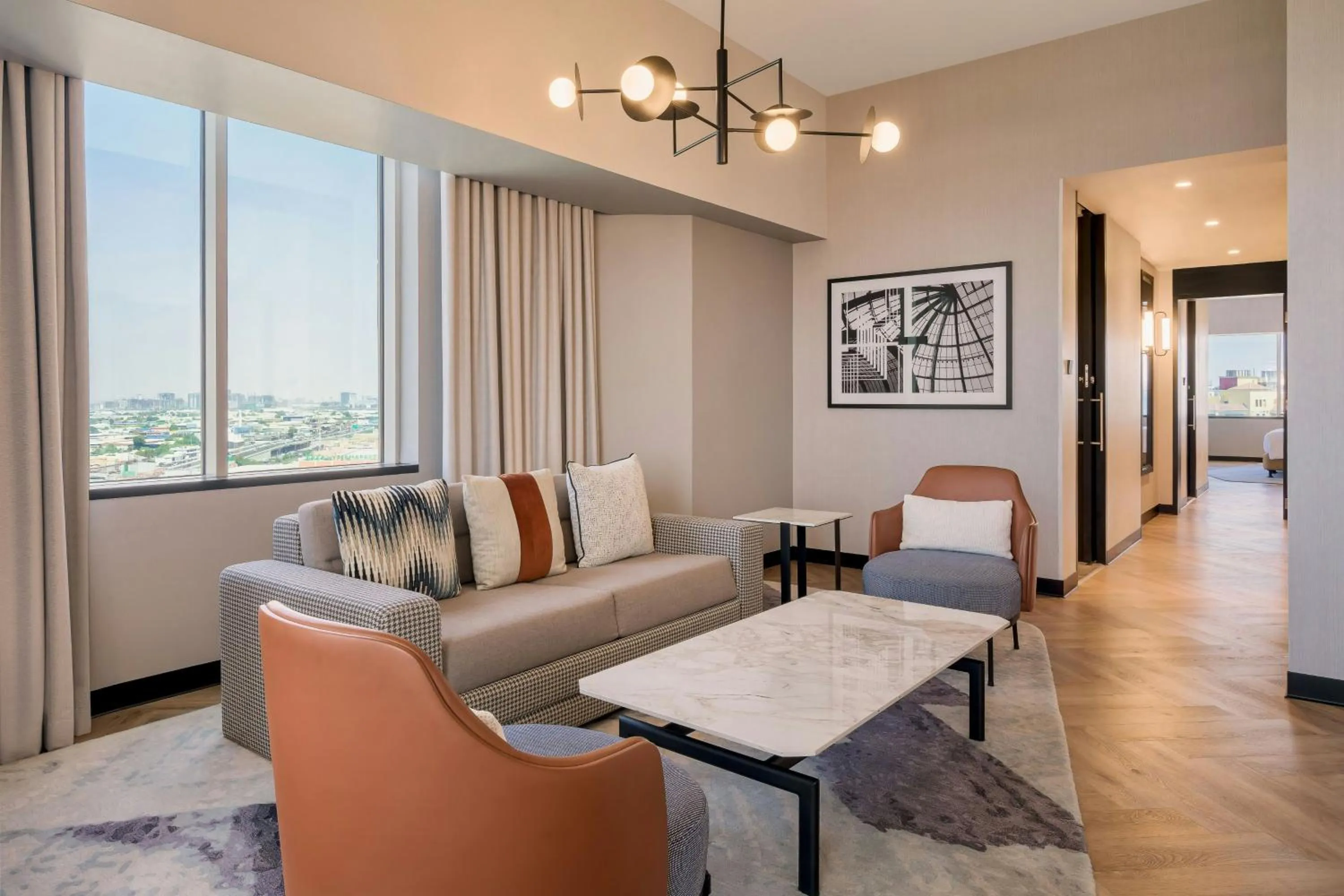 Living room in Sheraton Mall of the Emirates Hotel, Dubai