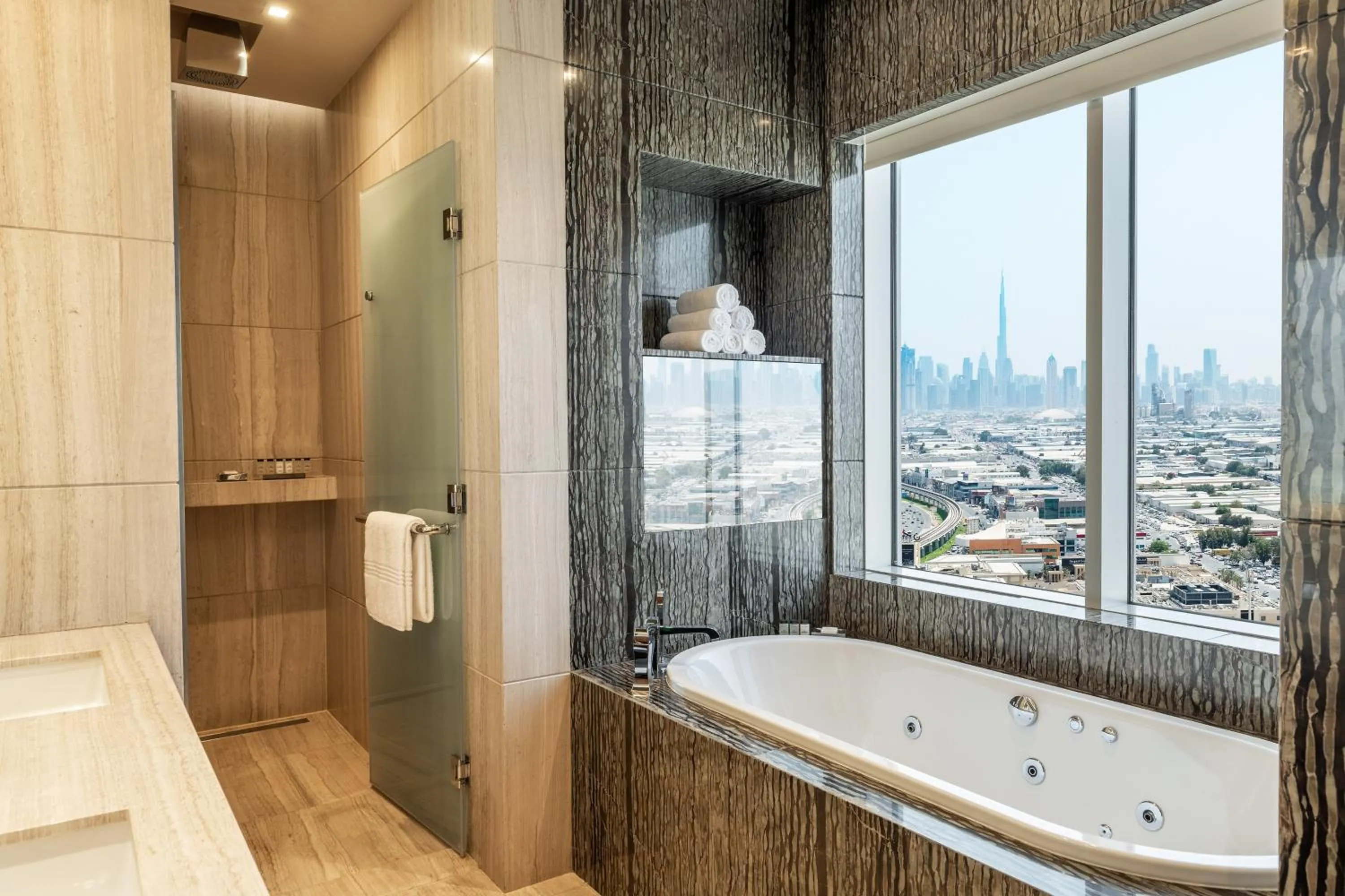 Bathroom in Sheraton Mall of the Emirates Hotel, Dubai