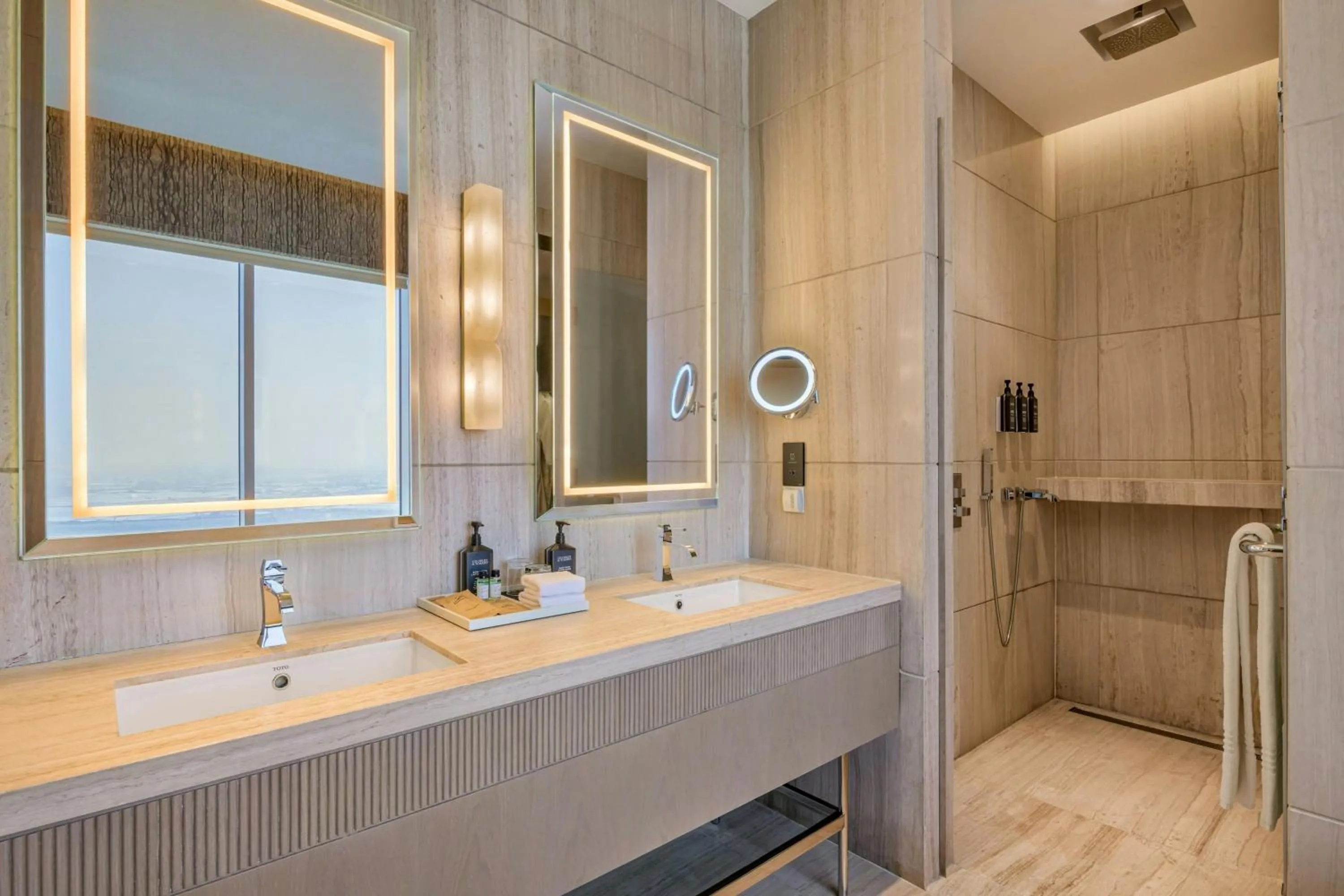 Bathroom in Sheraton Mall of the Emirates Hotel, Dubai