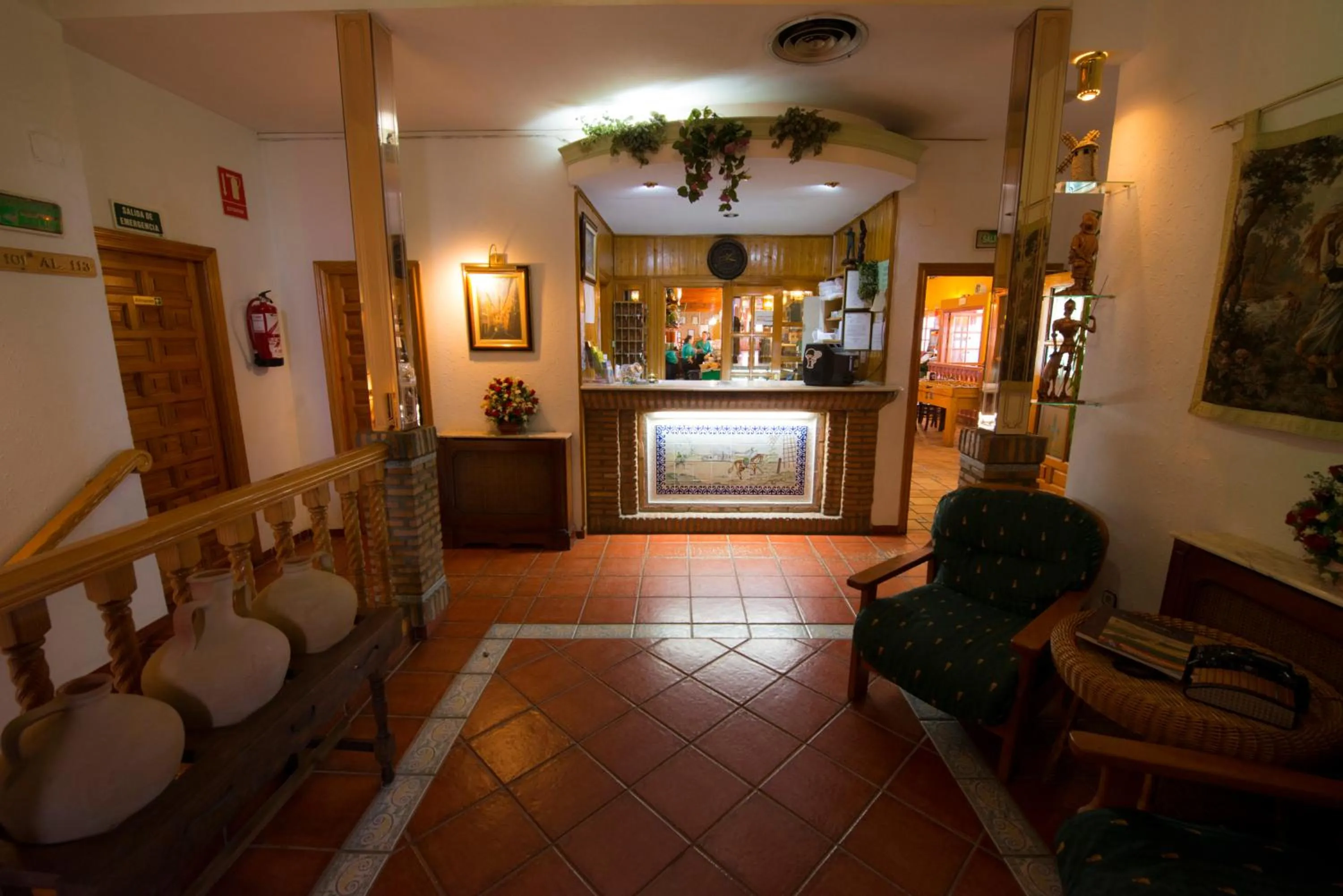 Lobby or reception in Los Arcos