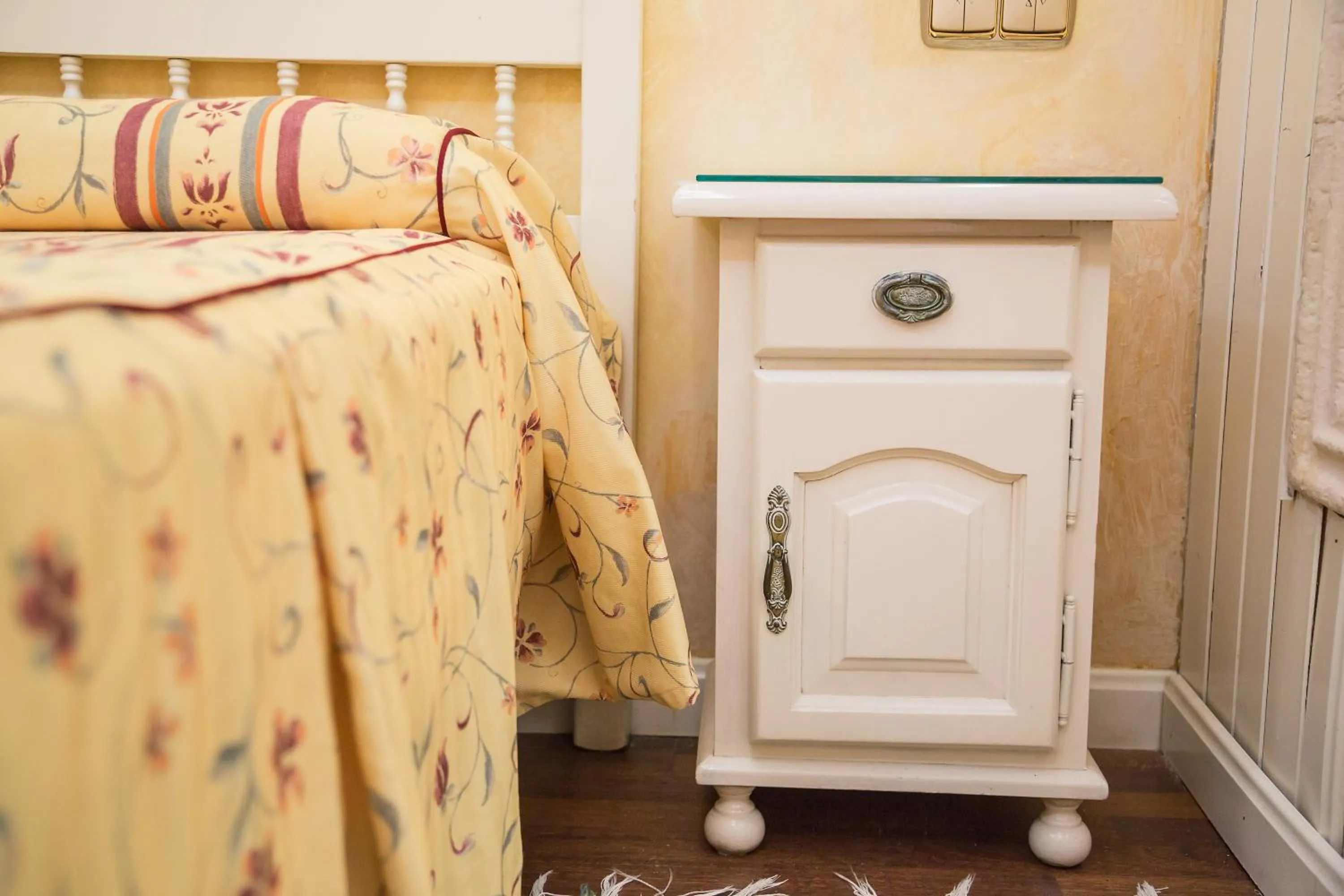 Decorative detail, Bed in Los Arcos