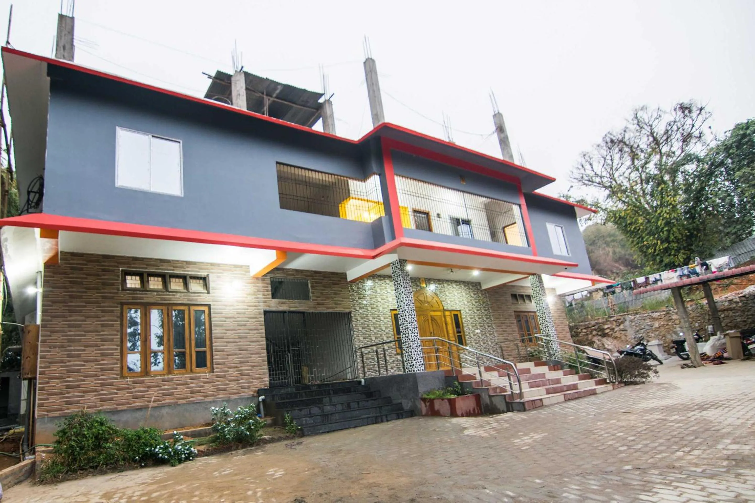 Facade/entrance in Hotel O Jp Homes