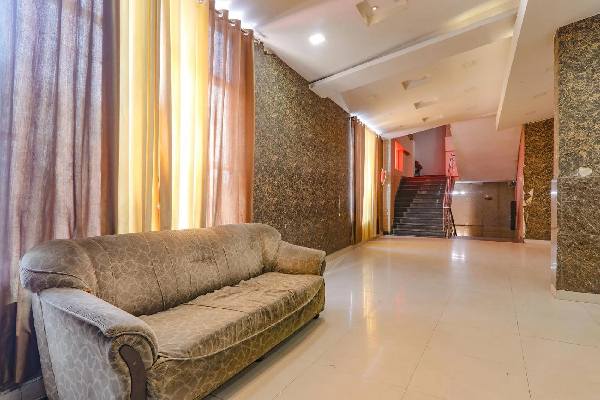 Seating area in FabHotel Gold Galaxy