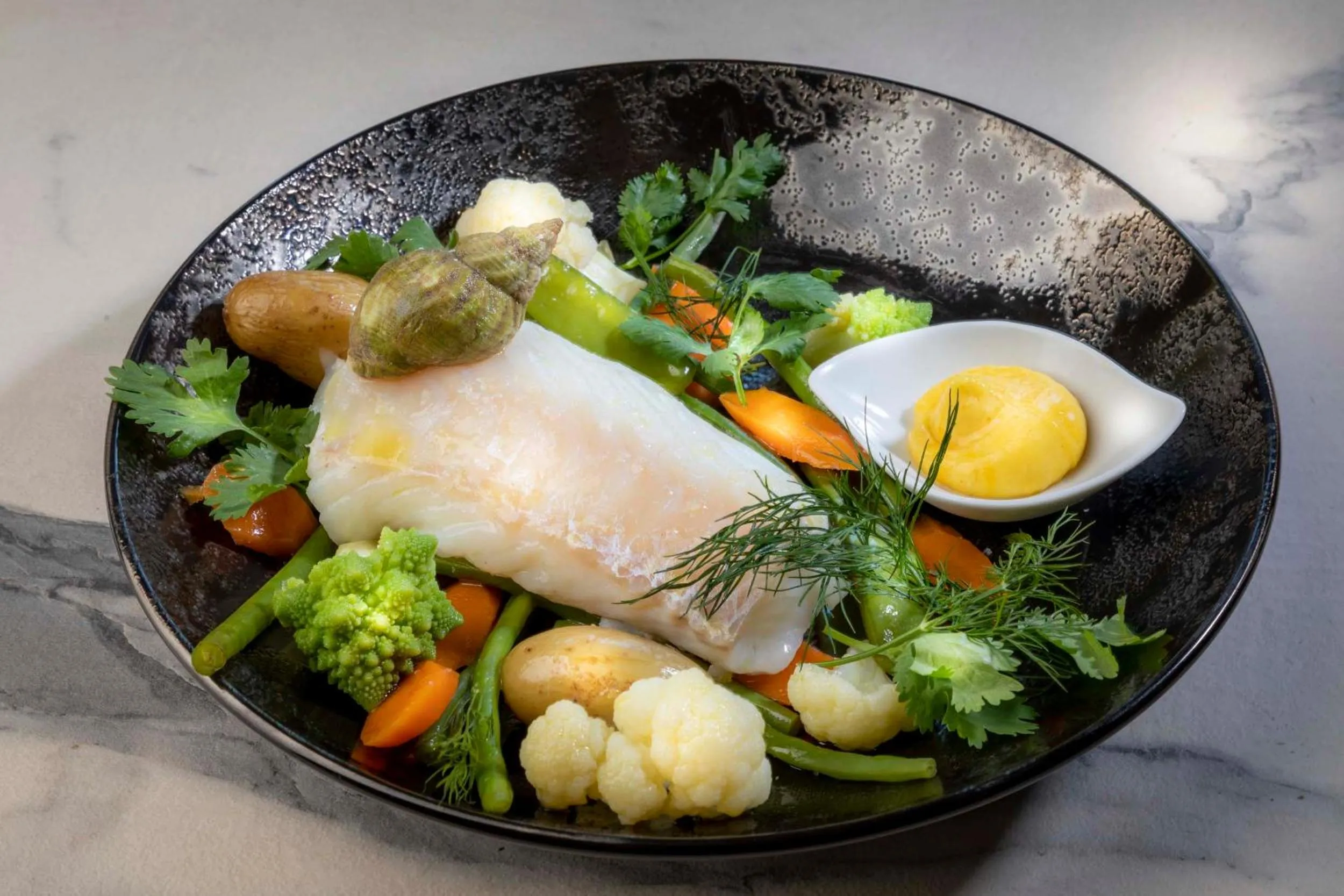 Food close-up in Hotel Saint Regis