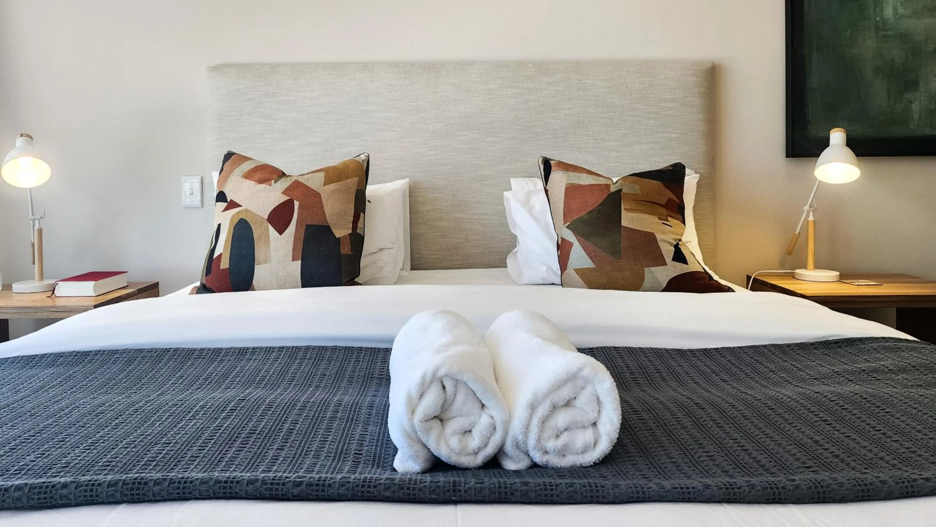 Bedroom, Bed in Ashley on Beach Strand