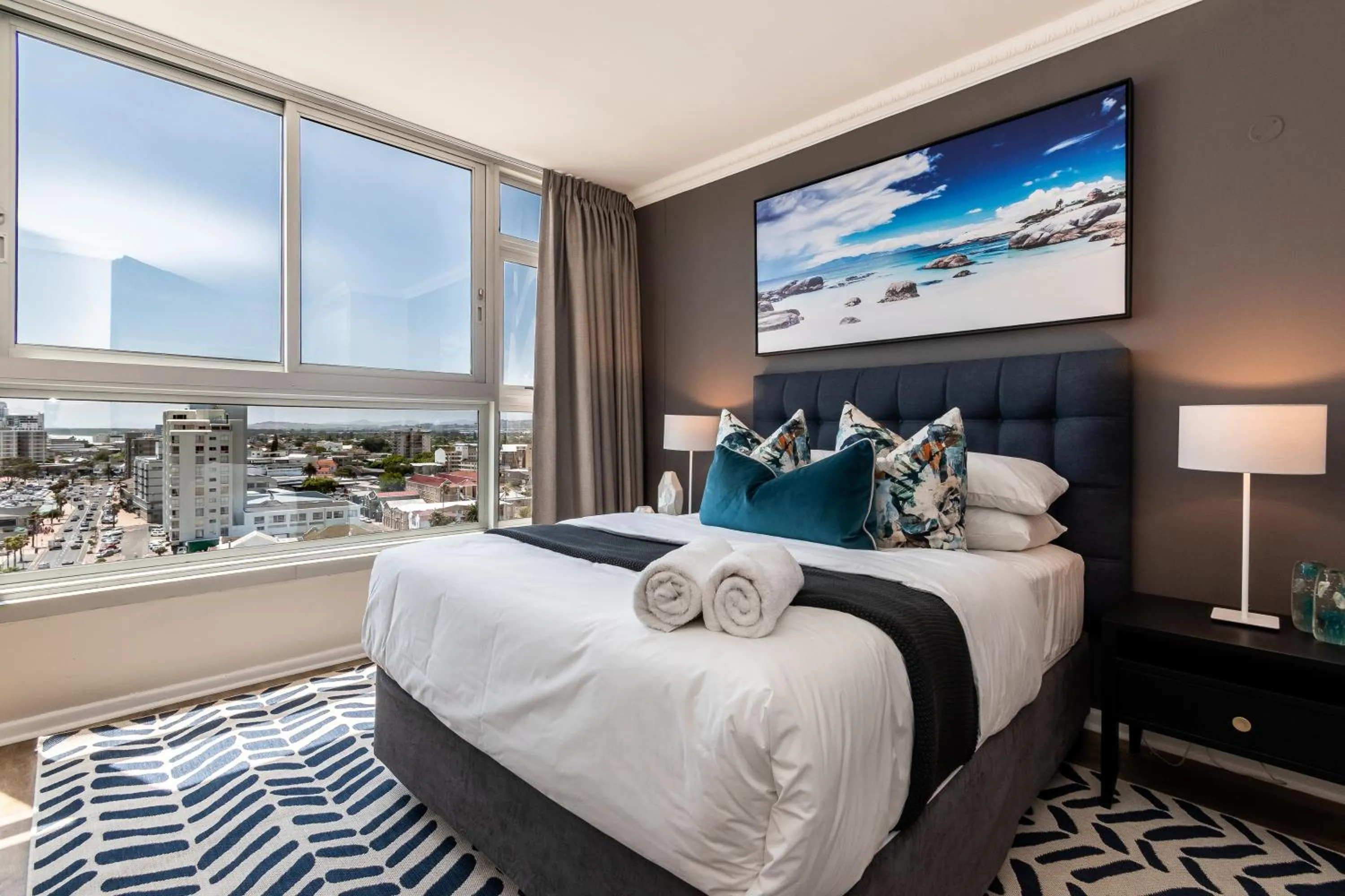 Bedroom, Bed in Ashley on Beach Strand