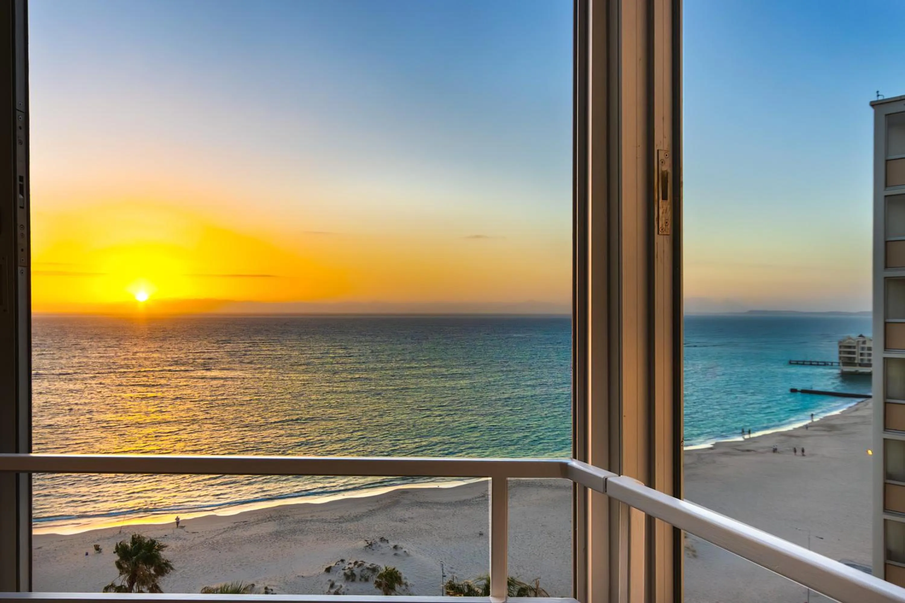 Sea view in Ashley on Beach Strand