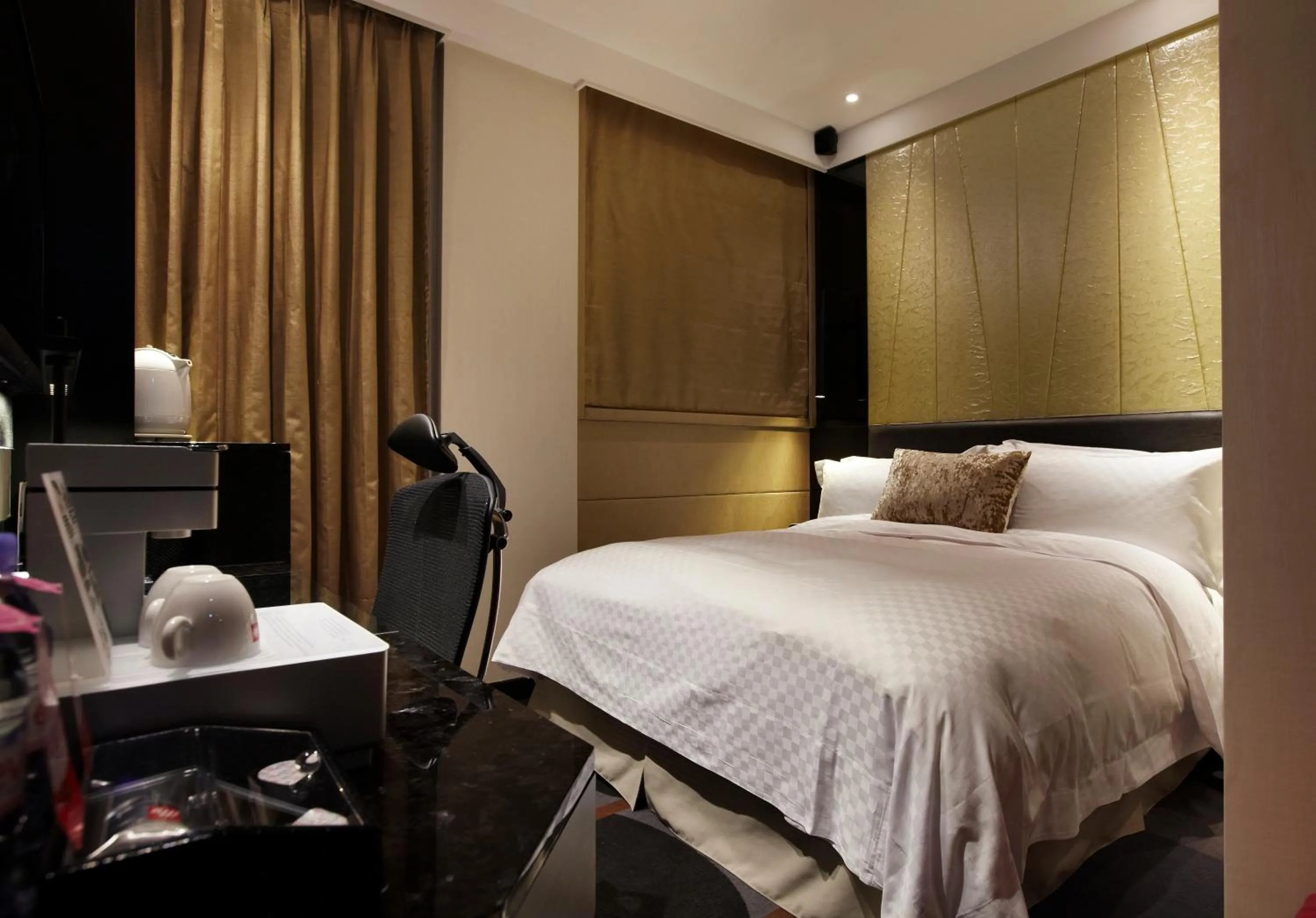 Bed in The Tango Hotel Taipei ChangAn