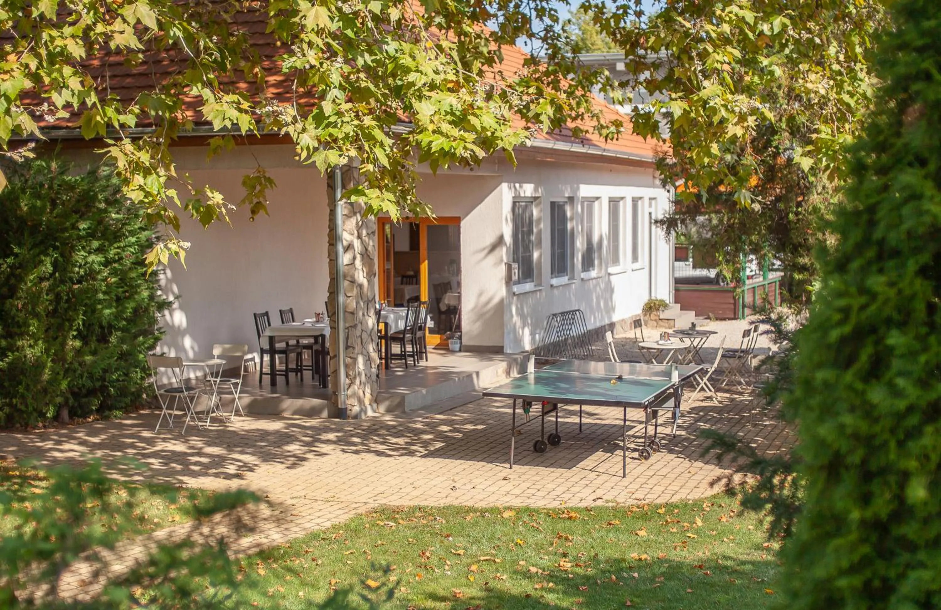 Garden in Hotel Platán