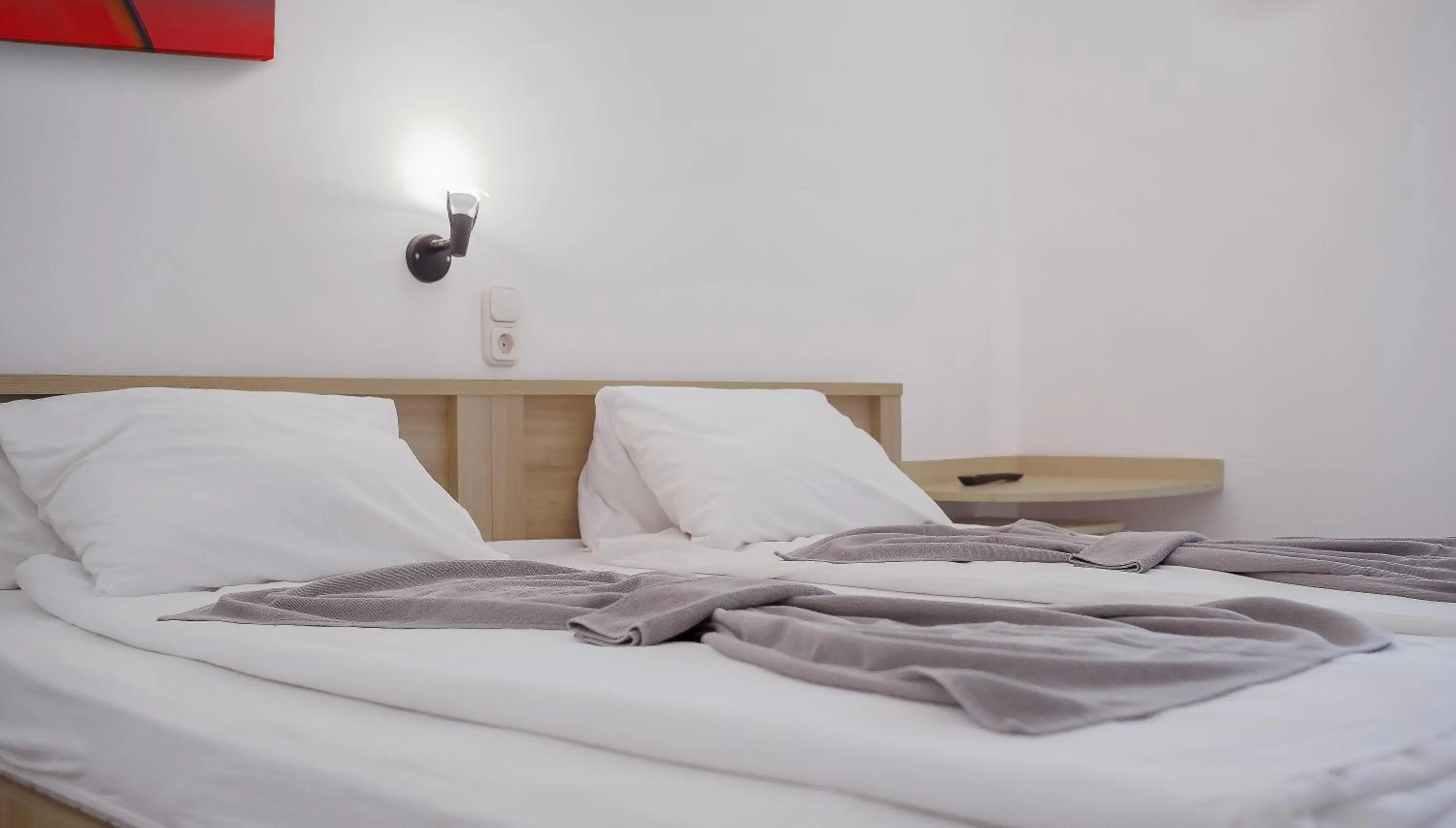 Bed in Hotel Platán