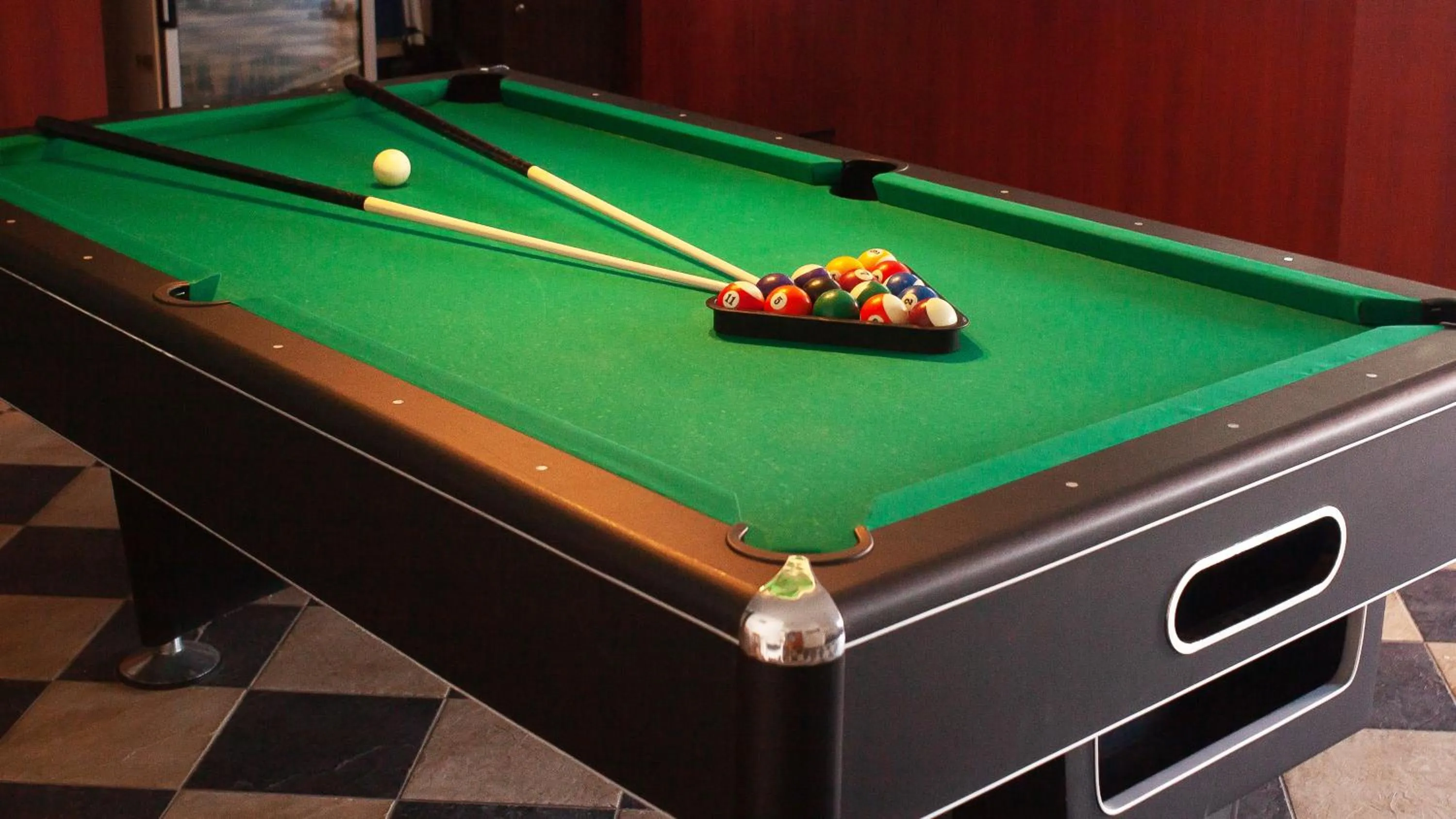 Billiard in Hotel Platán