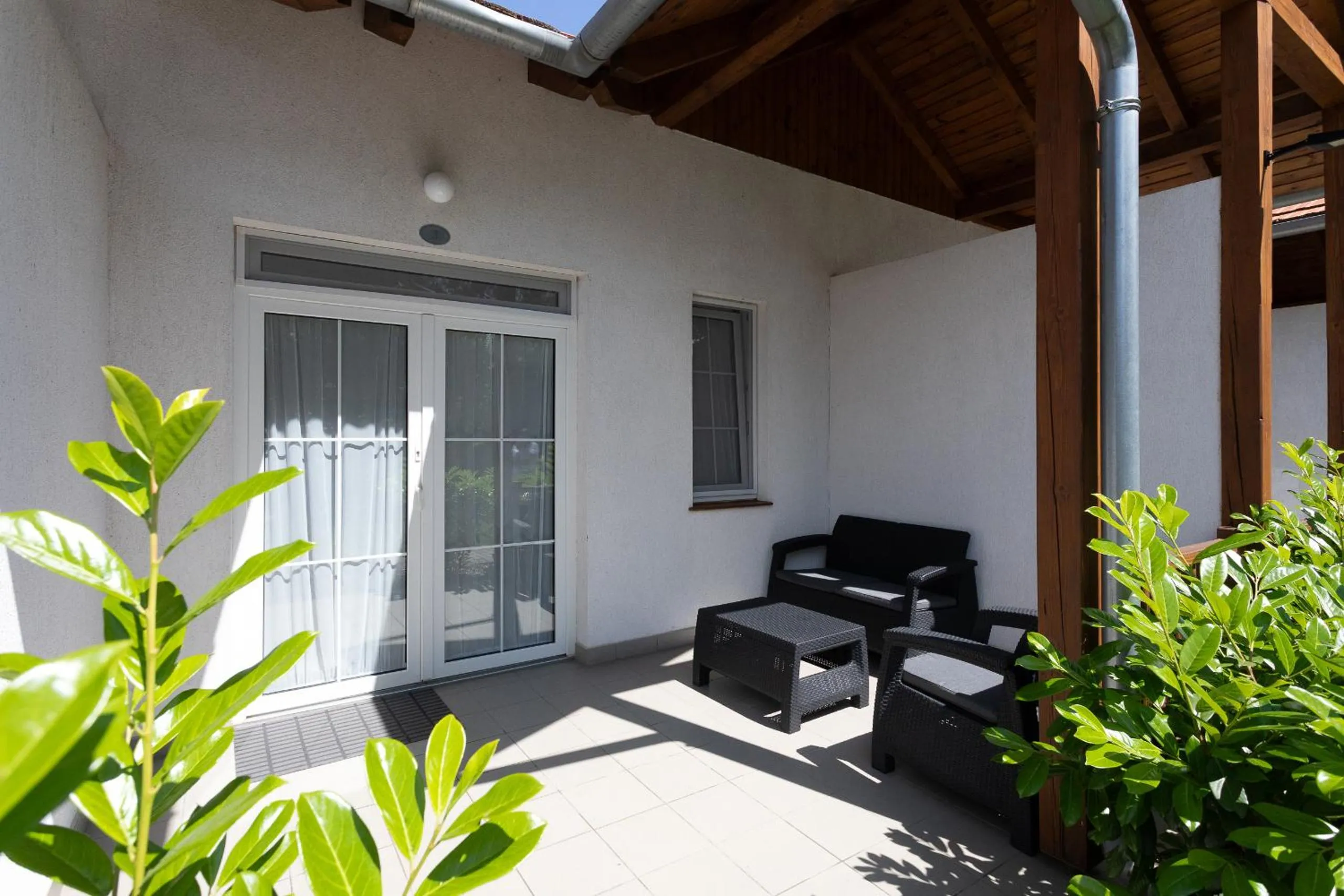 Garden in Hotel Platán