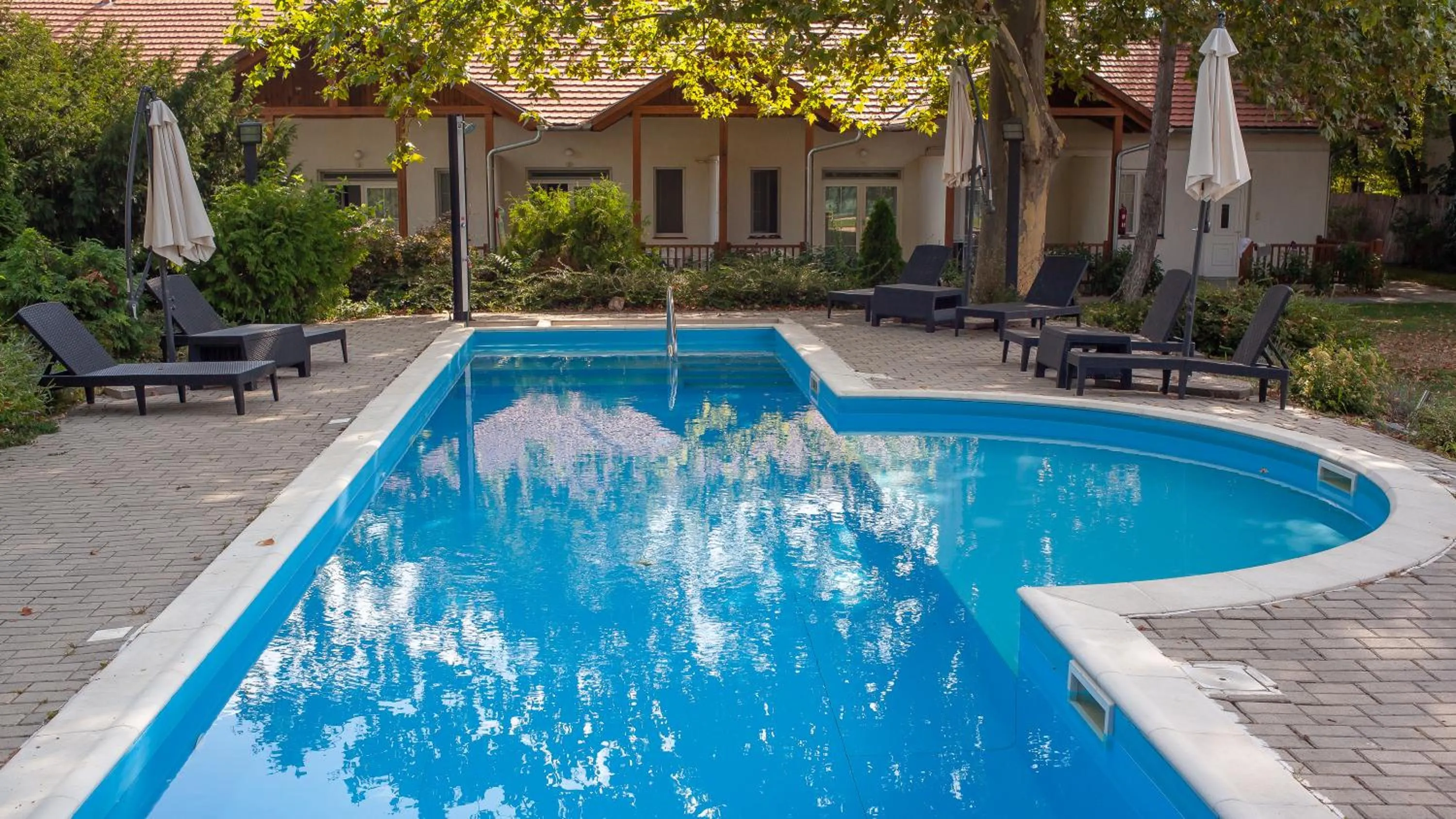 Swimming pool in Hotel Platán