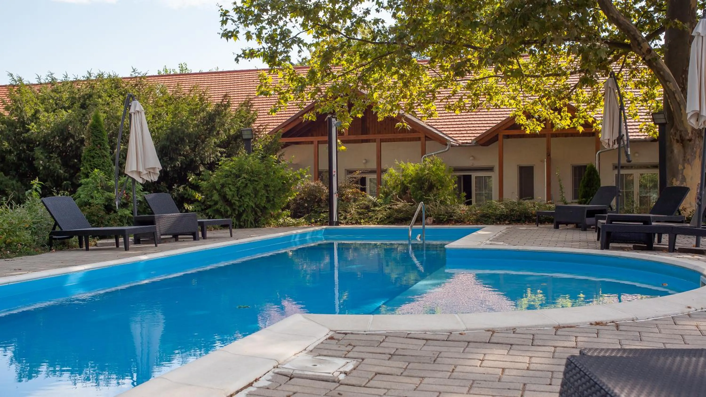 Swimming pool in Hotel Platán