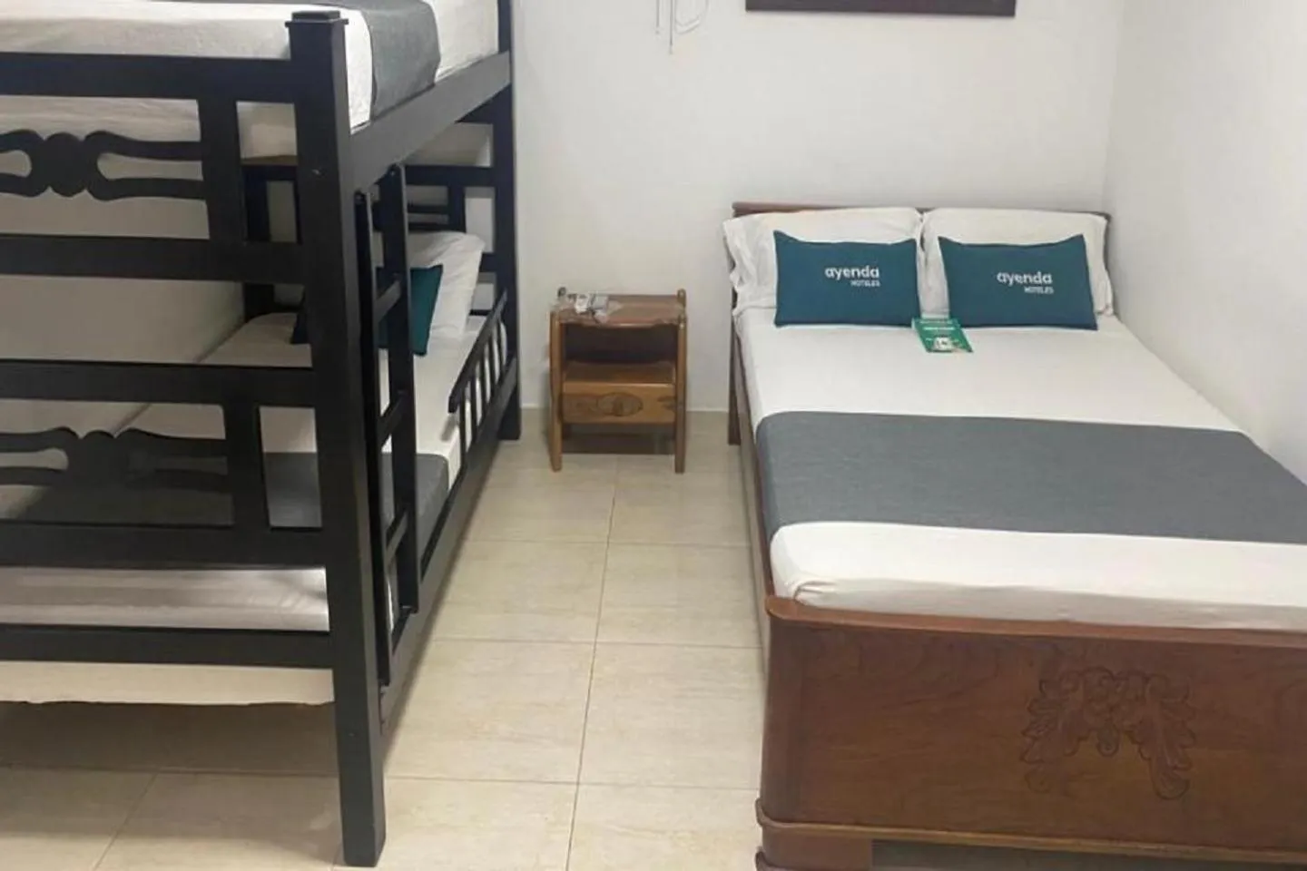 Bed in Hotel Colon Rodadero