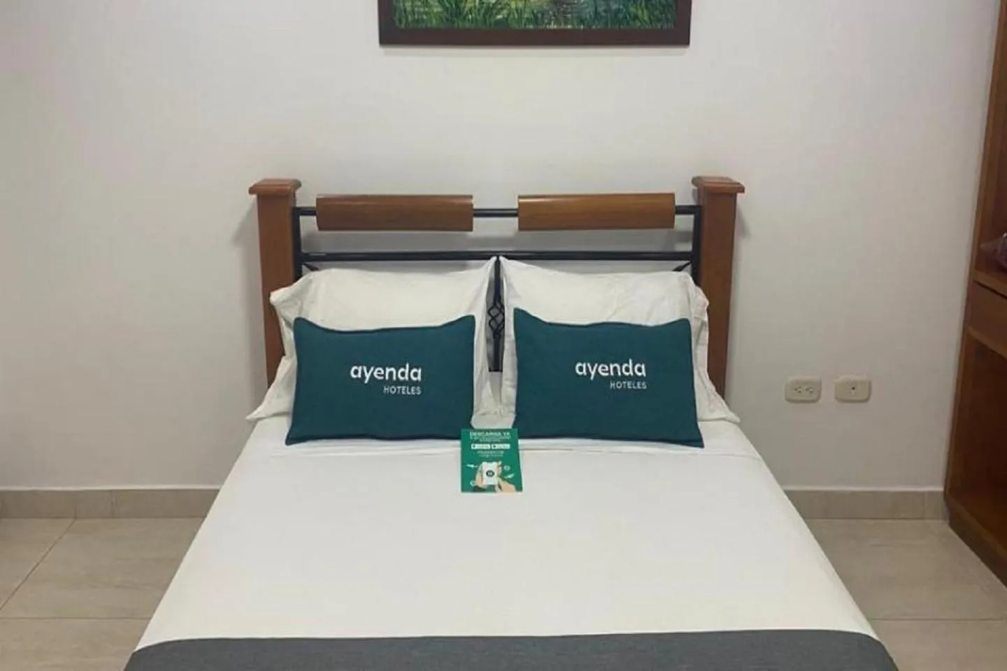 Bed in Hotel Colon Rodadero