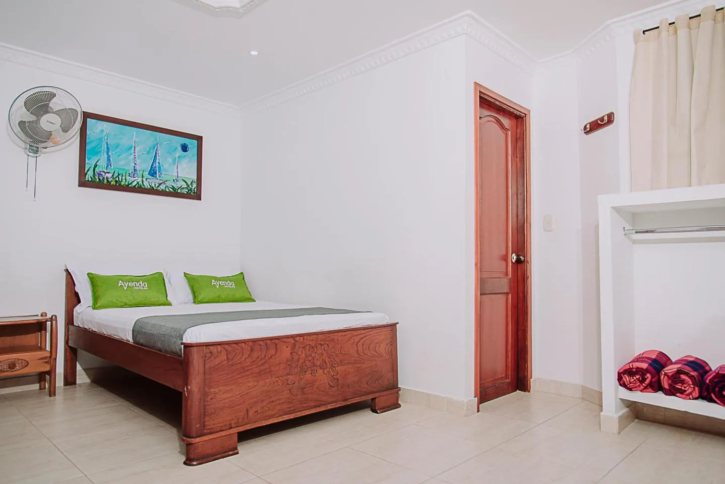 Bed in Hotel Colon Rodadero