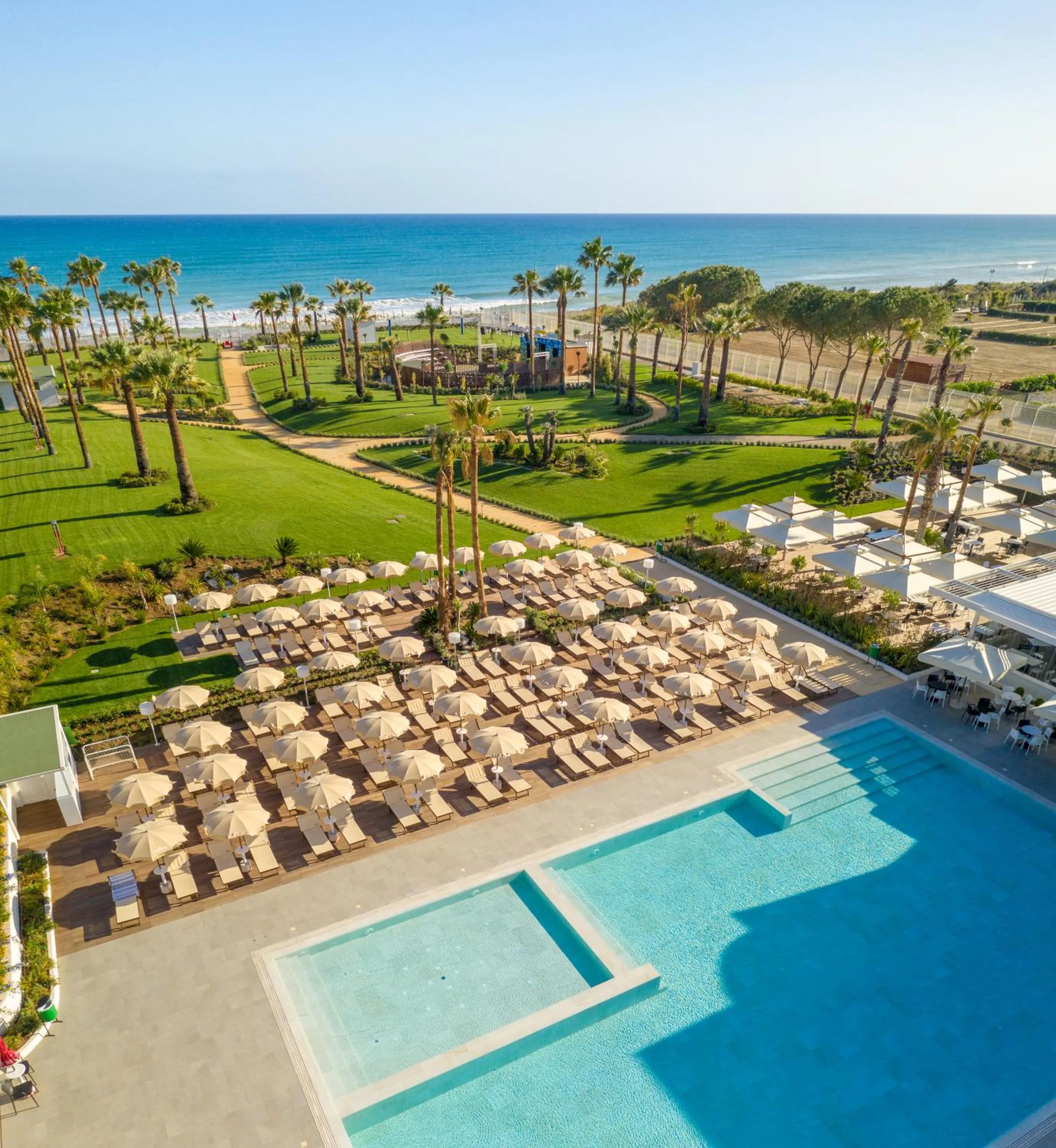 Bird's eye view in Mangia's Himera Resort