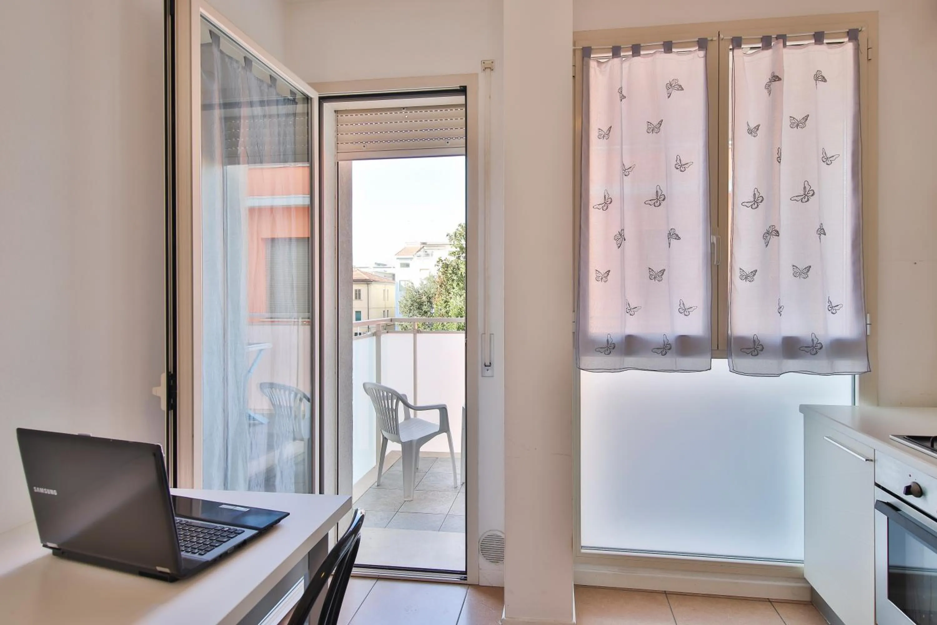 Balcony/Terrace in Amadei Hotel Figaro & Apartments